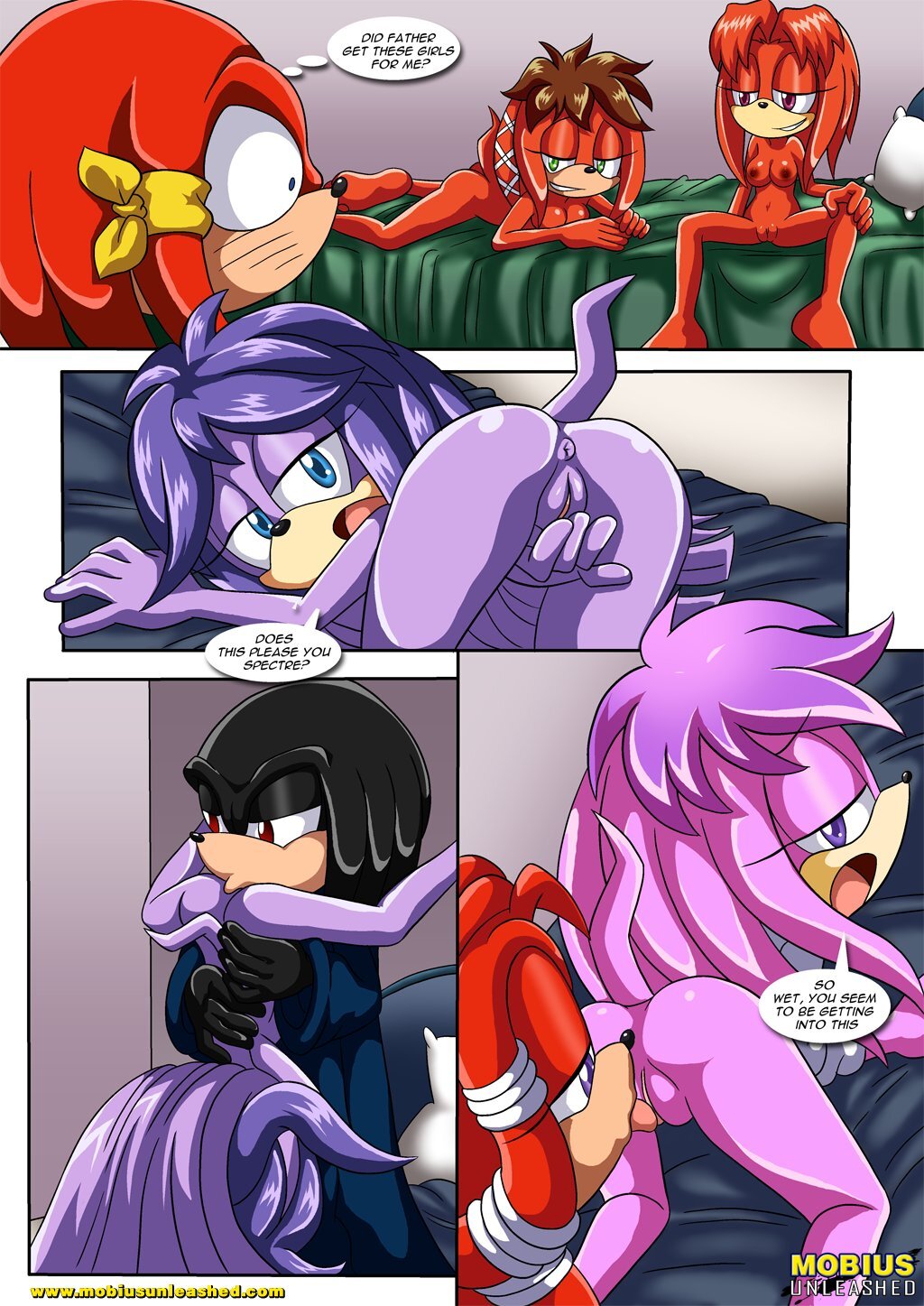 [Palcomix] Spectre's Harem (Sonic The Hedgehog) - Page 9