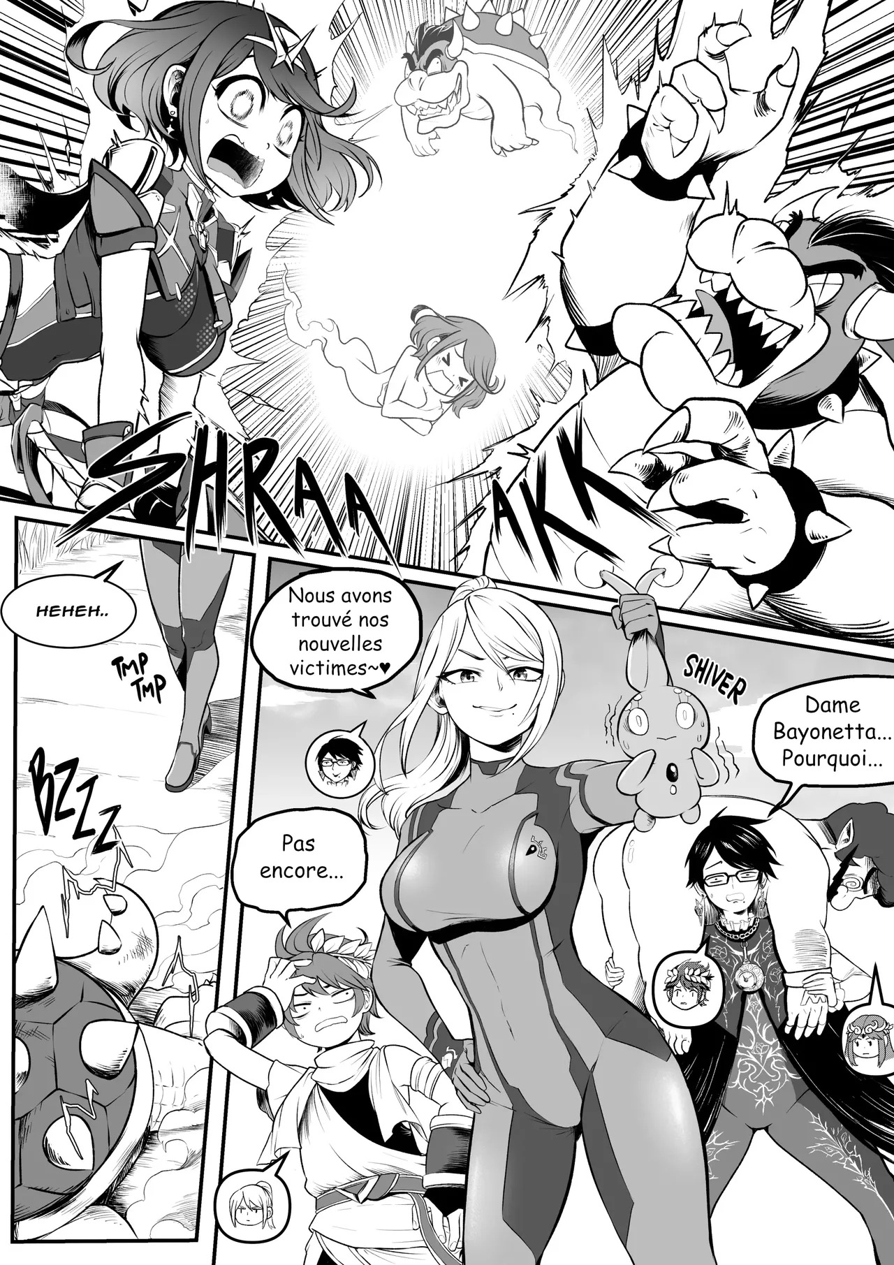 [MassivePinkZombie] sWitch Time! Part 1-3 (Super Smash Bros.) [French] - Page 38