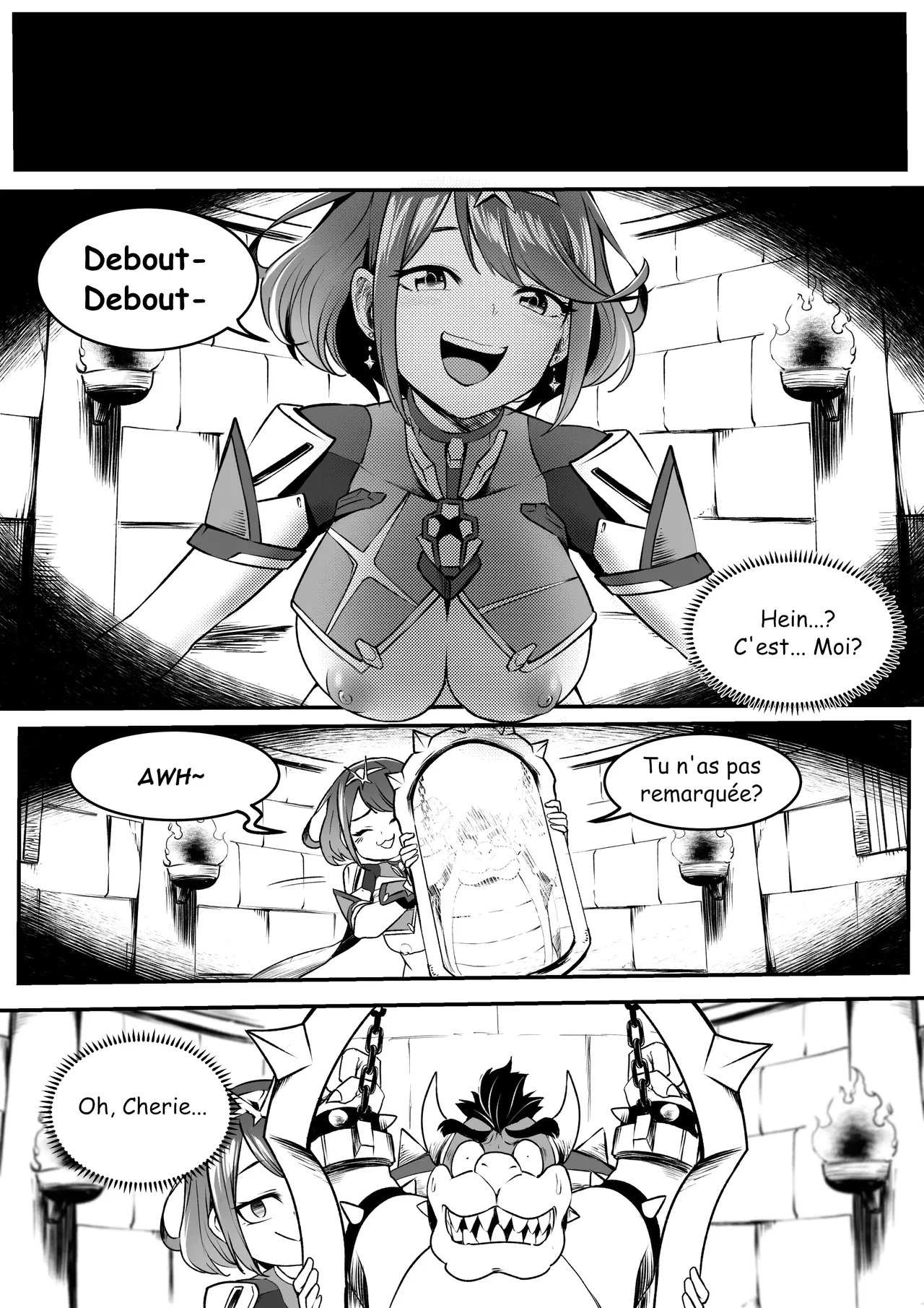 [MassivePinkZombie] sWitch Time! Part 1-3 (Super Smash Bros.) [French] - Page 41