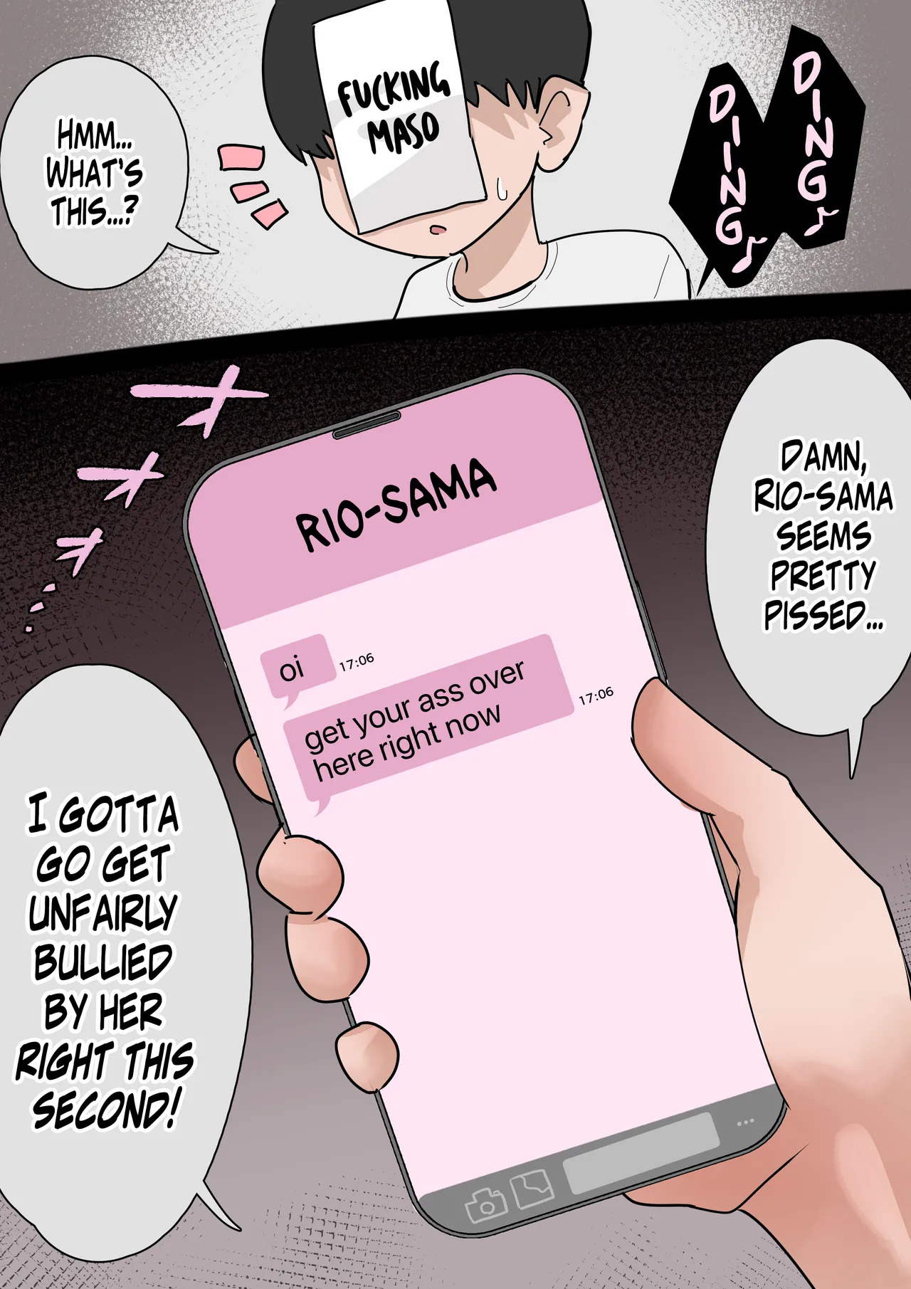 [Tebasaki Chikin] Gyaru-sama's Super Sweaty, Soggy and Steamy Boots Bullying 💕 [English] - Page 3