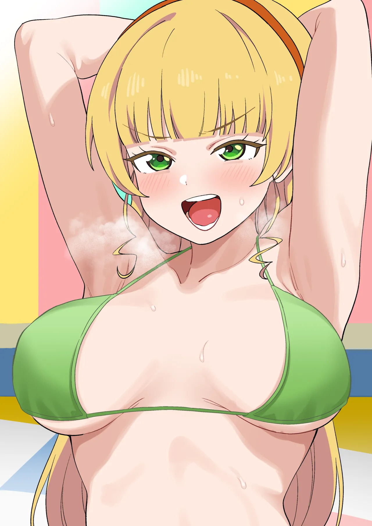 [鴨野ハシゴ] アイドルバラエティー番組で乳首あてゲームをさせられるすみれちゃん (ラブライブ! スーパースター!!) - Page 10