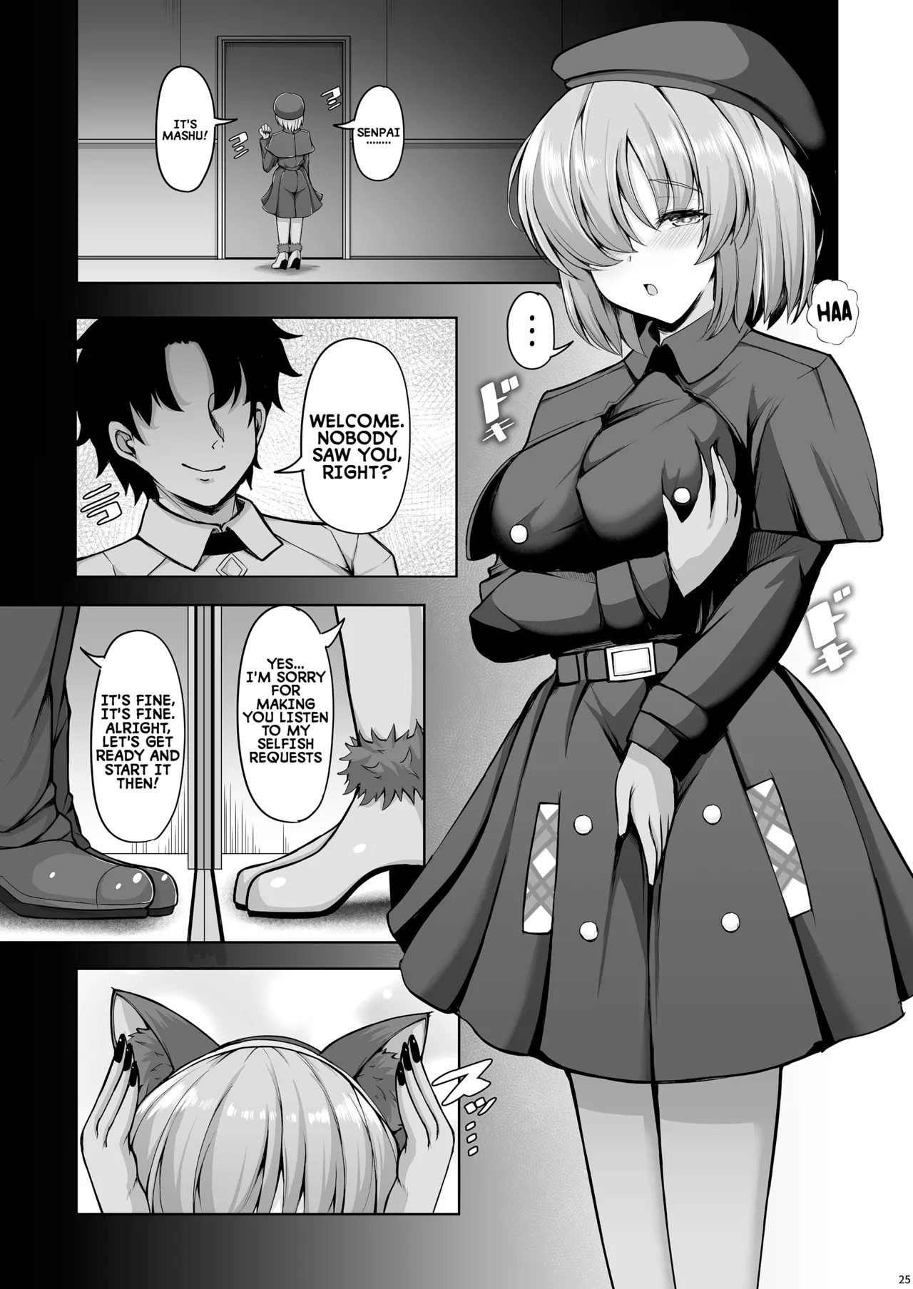 [Rocket Chousashitsu (Koza)] With Senpai, I can do anything (FateGrand Order) [Digital] (English) - Page 24