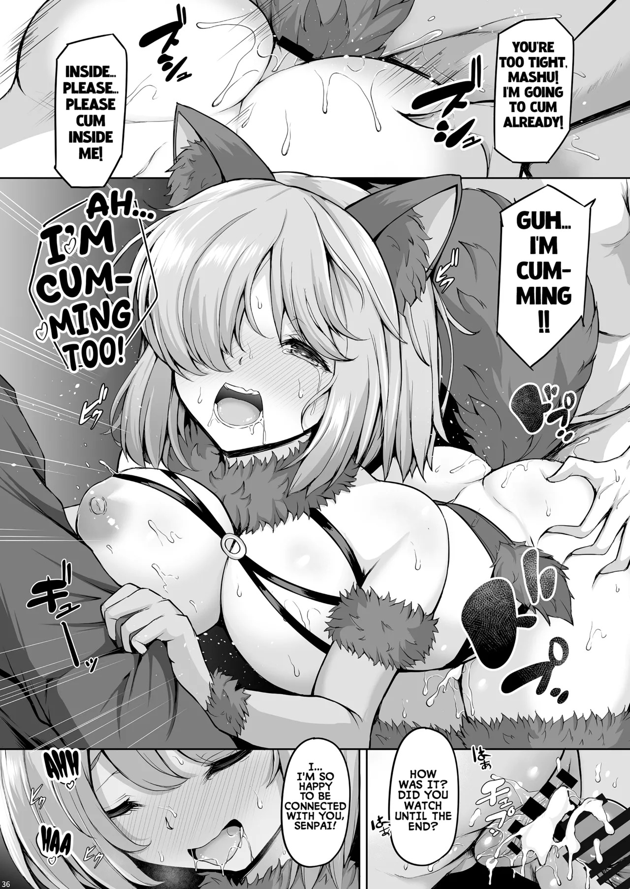 [Rocket Chousashitsu (Koza)] With Senpai, I can do anything (FateGrand Order) [Digital] (English) - Page 35