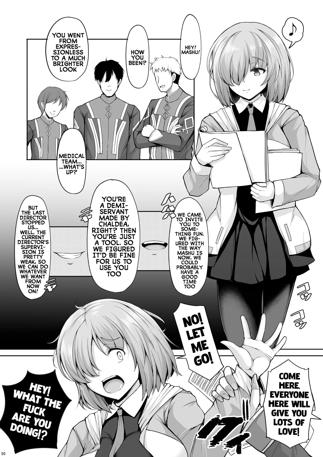 [Rocket Chousashitsu (Koza)] With Senpai, I can do anything (FateGrand Order) [Digital] (English) - Page 49