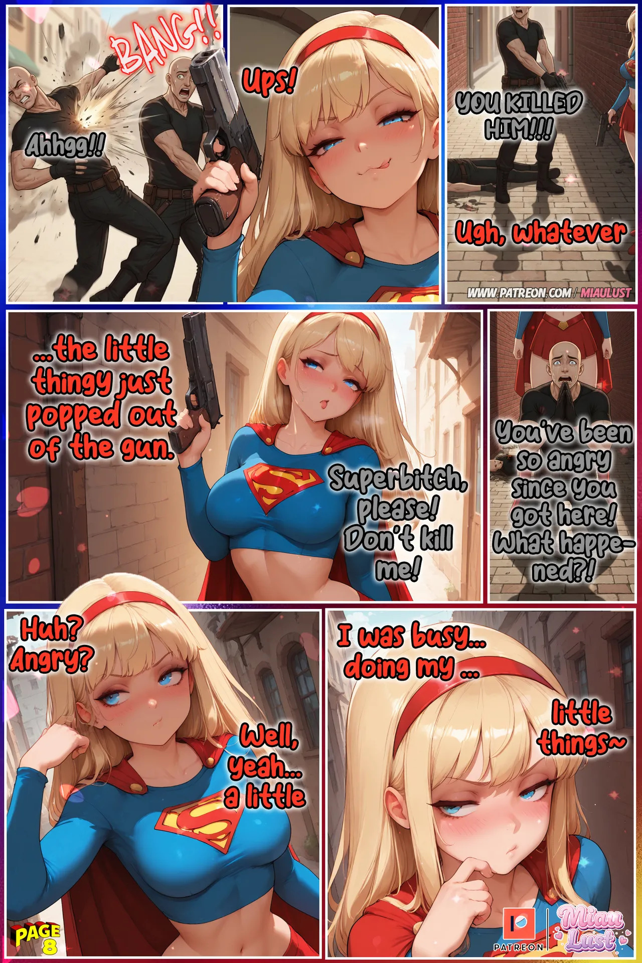 [MiauLust] SuperBitch 2 (Supergirl) DC [English] [AI Generated] - Page 10