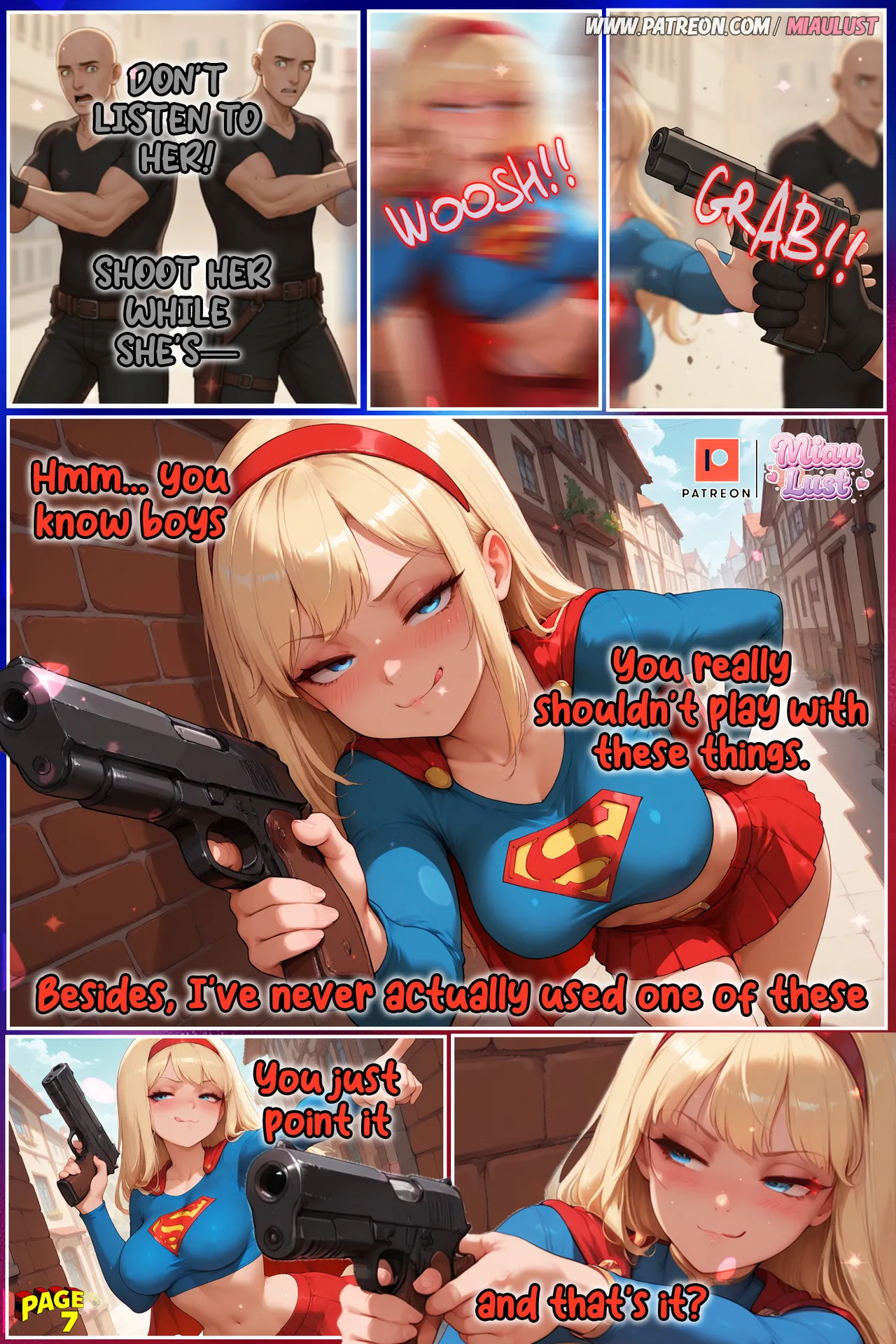 [MiauLust] SuperBitch 2 (Supergirl) DC [English] [AI Generated] - Page 9