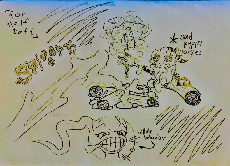 Giggaboy's Surgery Fundraiser sketches 2025 - Page 90