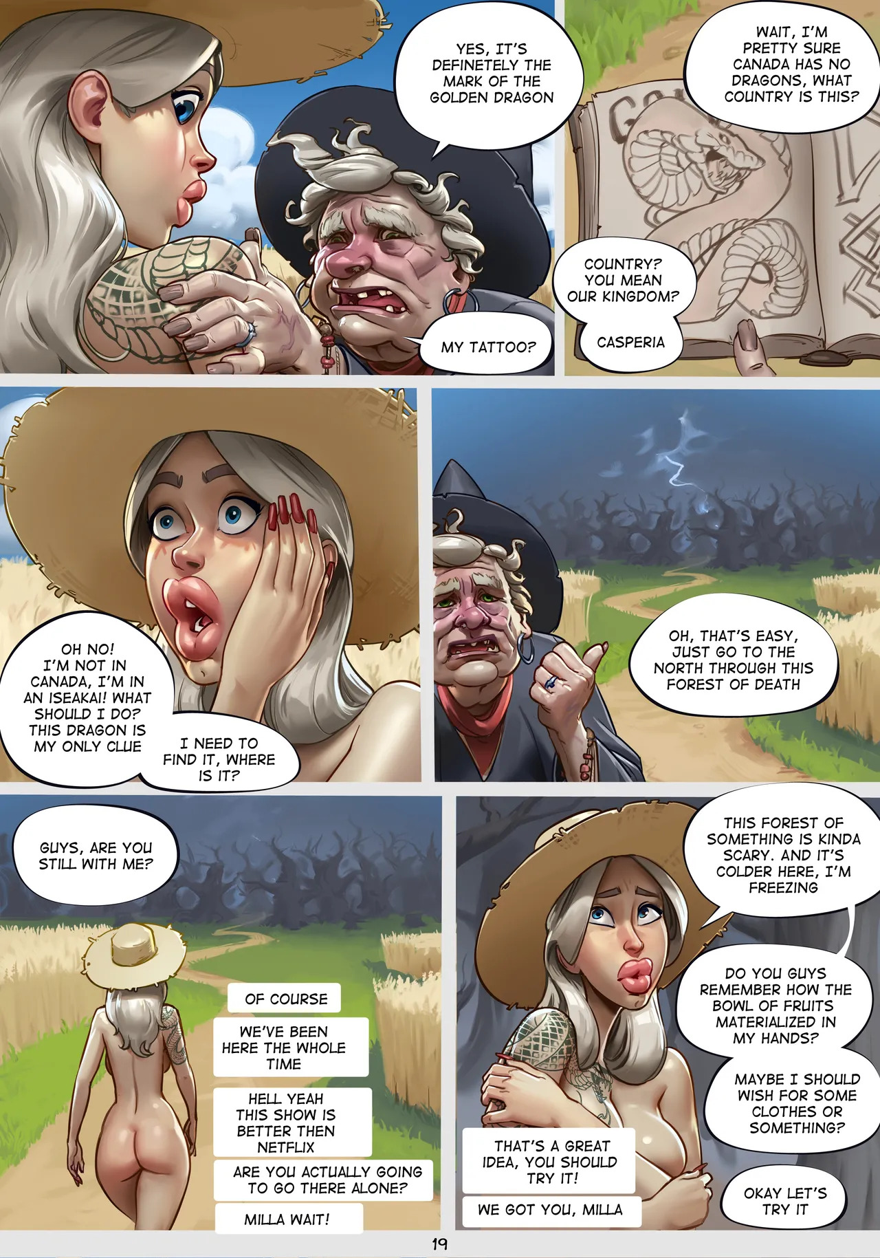 [Olexey Oleg] Milla's Isekai Dream - Page 19