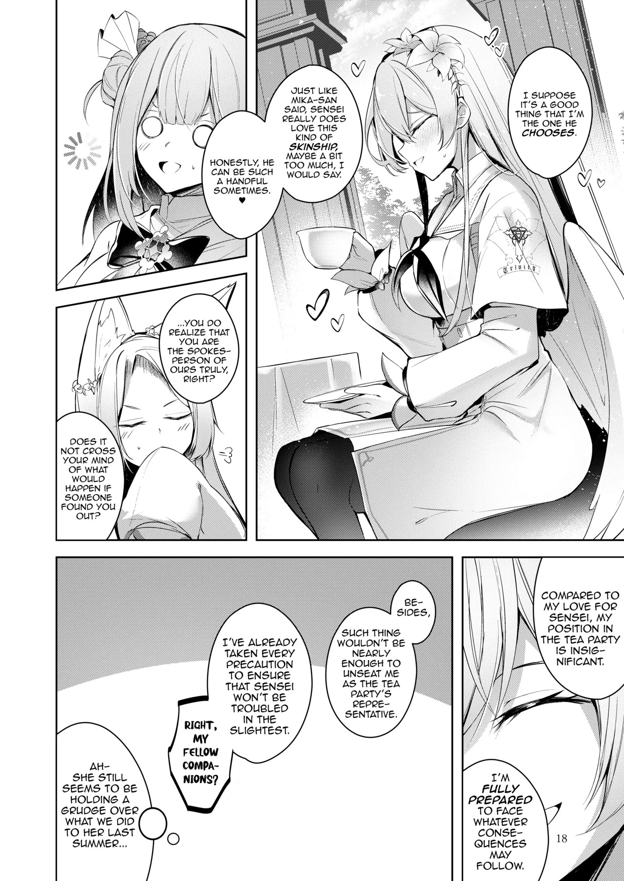 [Midorineko (Midori)] Watashi ga Ichiban Sensei ni Aisarete irun desu kedo????? | I’m the One That Sensei Loves the Most, Right???? (Blue Archive) [English] [DeppoTL] [Digital] - Page 17