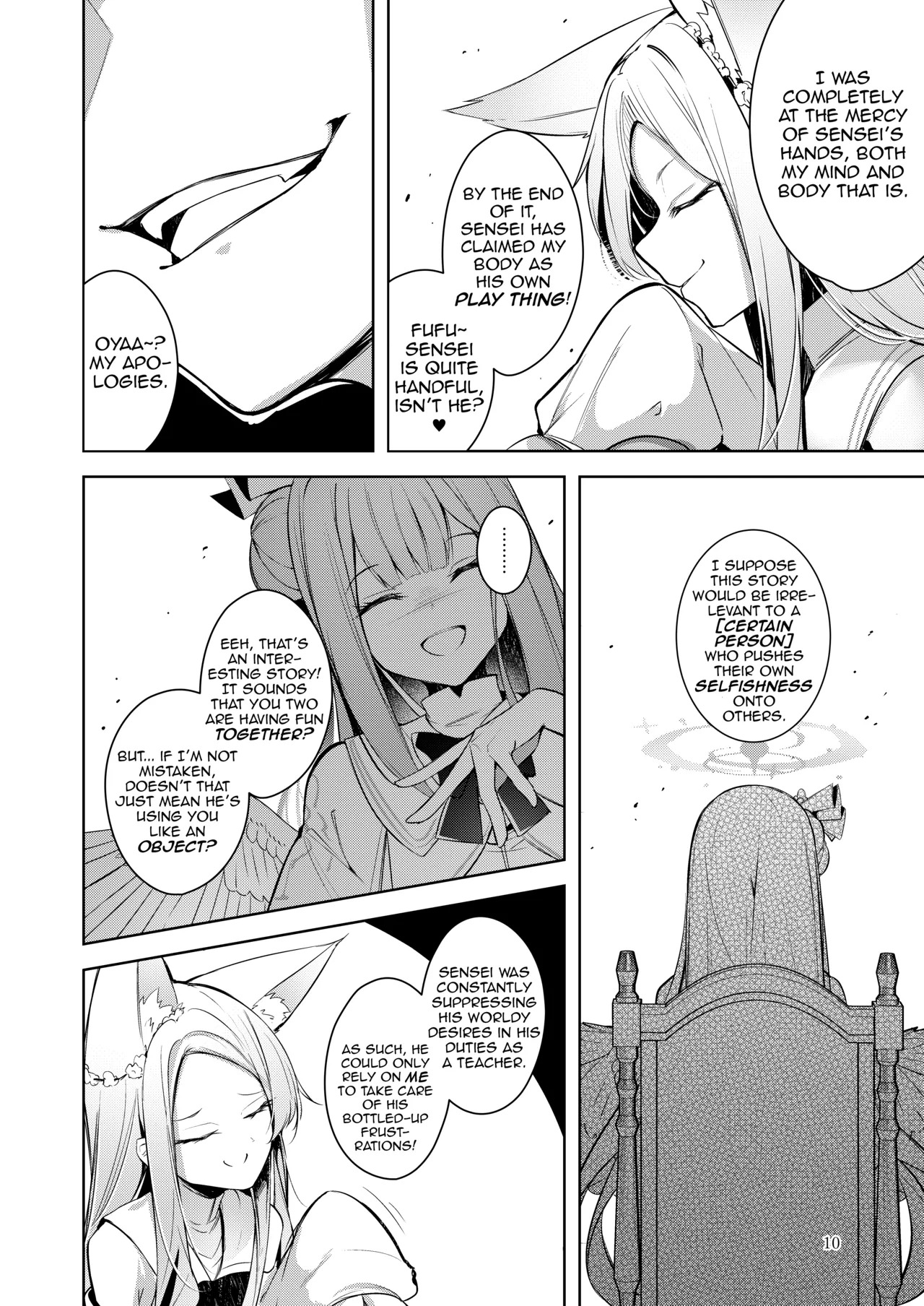 [Midorineko (Midori)] Watashi ga Ichiban Sensei ni Aisarete irun desu kedo????? | I’m the One That Sensei Loves the Most, Right???? (Blue Archive) [English] [DeppoTL] [Digital] - Page 9