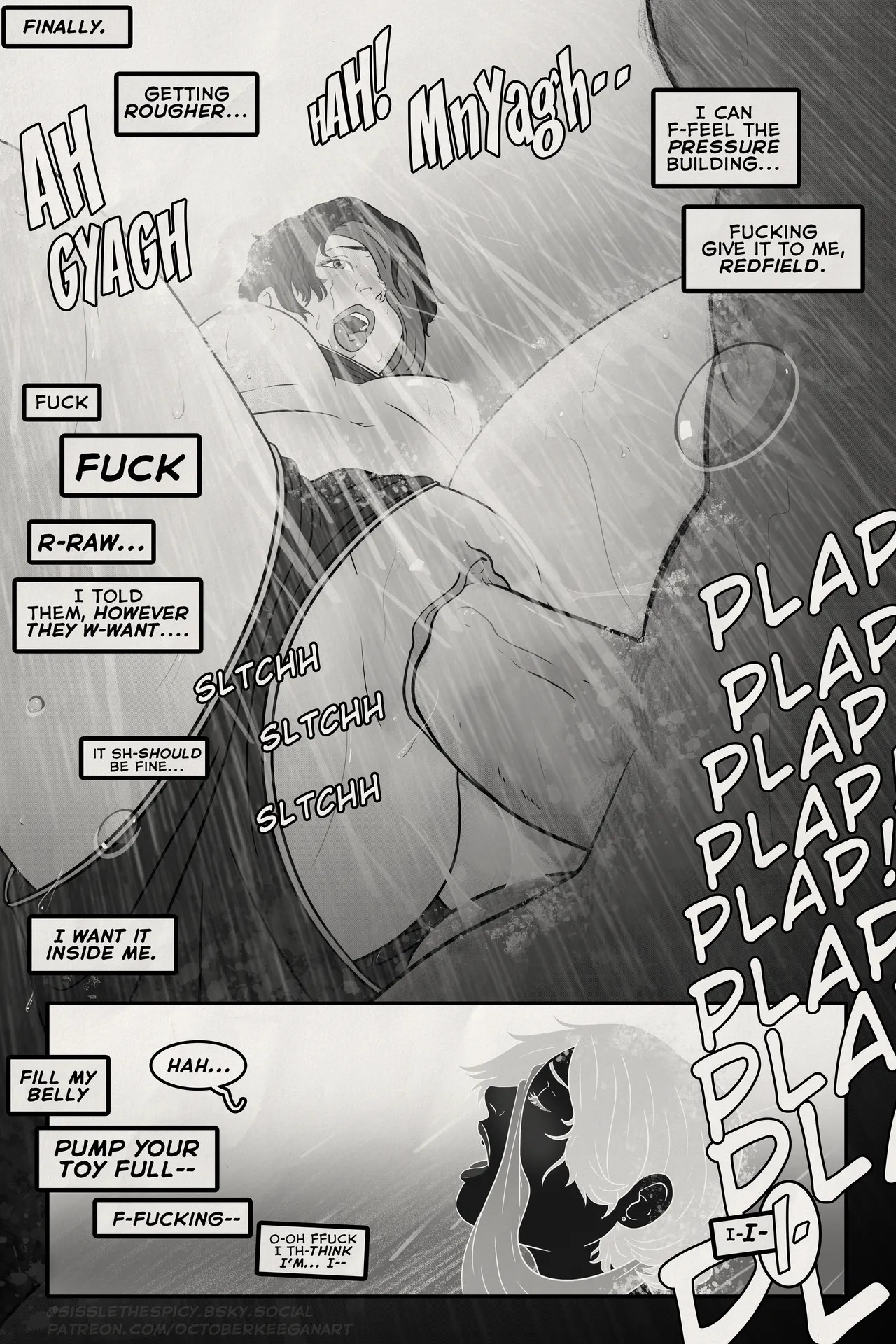 [October Keegan] S.T.A.R.S. Office Party: Most Valued Rookie (Resident Evil) [ongoing] - Page 11