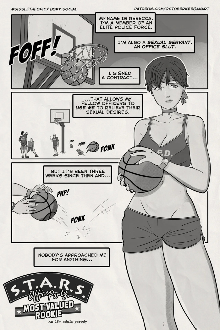[October Keegan] S.T.A.R.S. Office Party: Most Valued Rookie (Resident Evil) [ongoing]