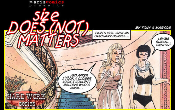[Tony] [MarisComix] Size doesn`t matters [ENG]