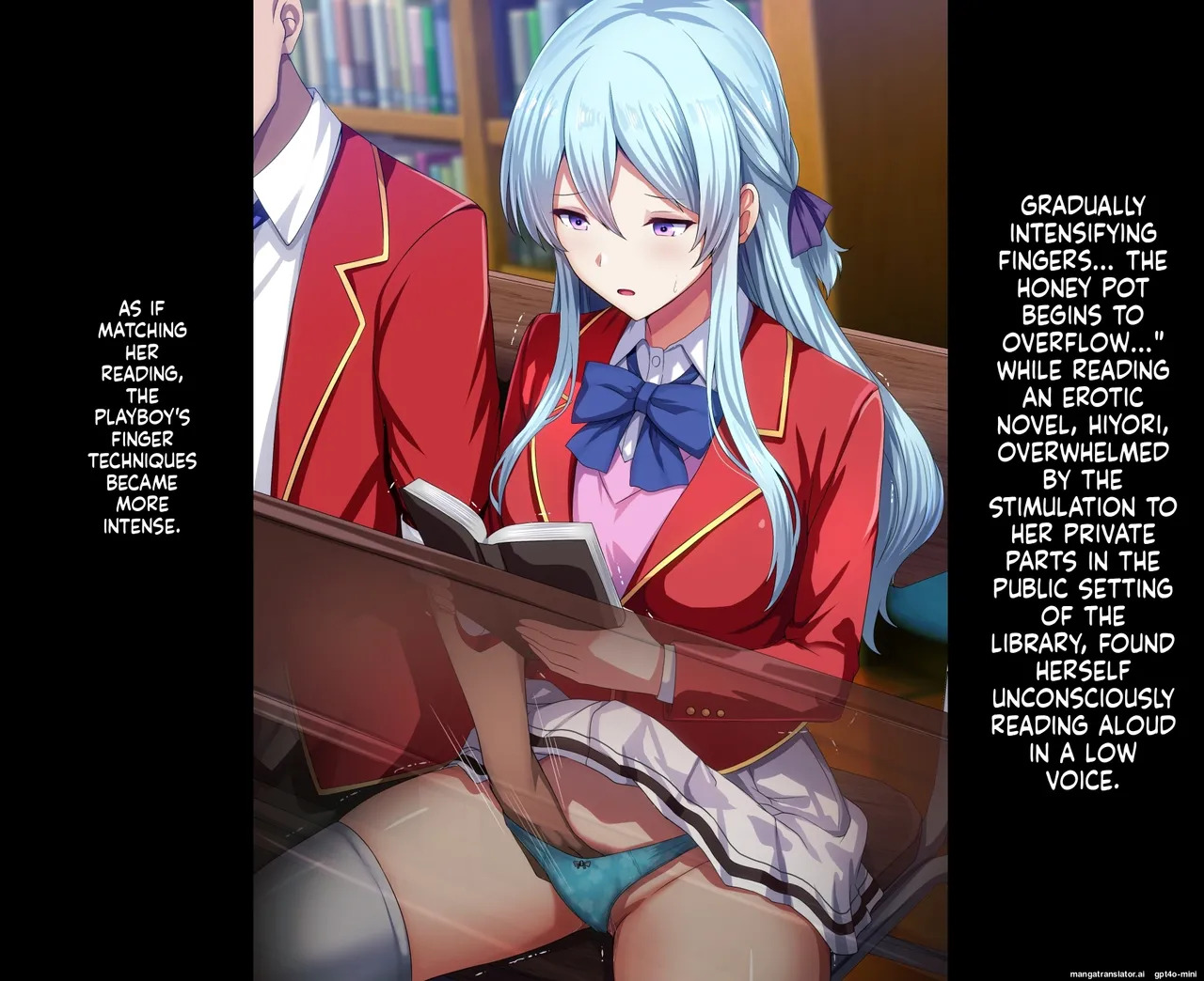 [Mousou Caution (Daiaru)] Motto Hageshiku, Skirt No Nakawo Sukihoudai Ijirareteru CG, AI MTL ENG - Page 105