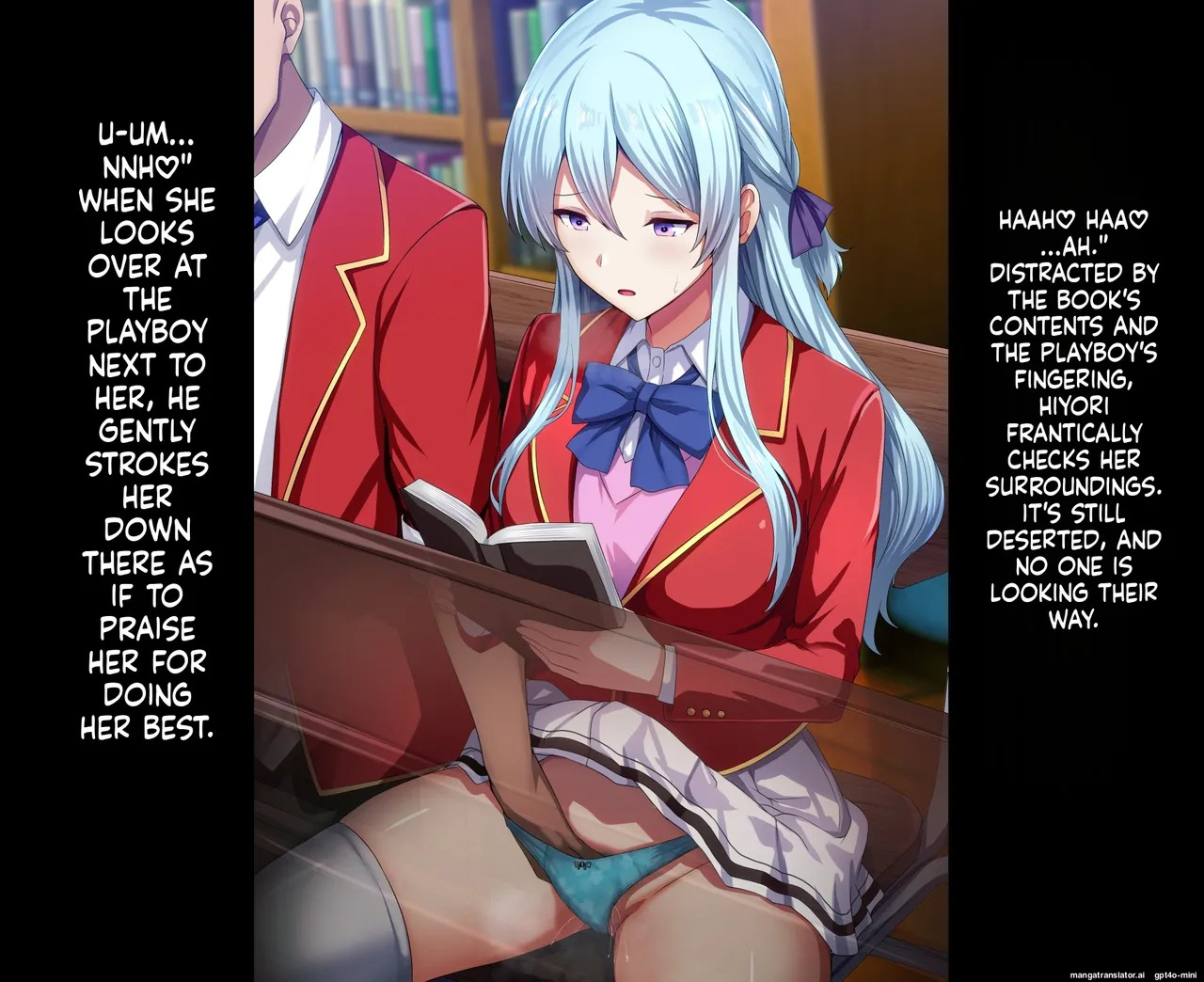 [Mousou Caution (Daiaru)] Motto Hageshiku, Skirt No Nakawo Sukihoudai Ijirareteru CG, AI MTL ENG - Page 107