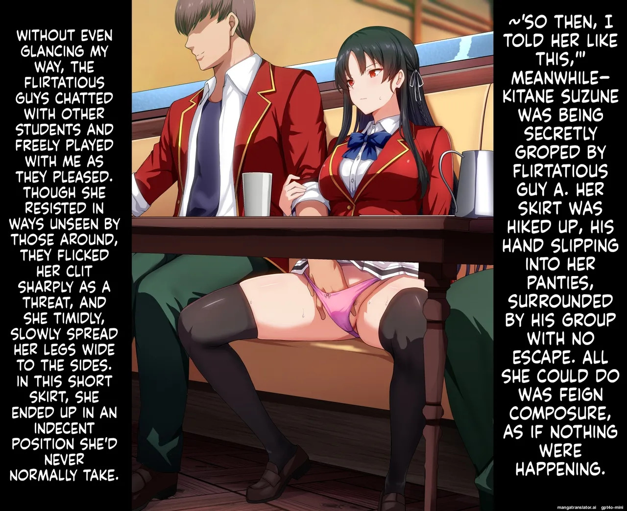 [Mousou Caution (Daiaru)] Motto Hageshiku, Skirt No Nakawo Sukihoudai Ijirareteru CG, AI MTL ENG - Page 29