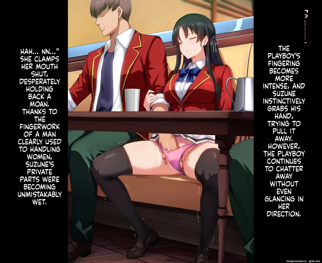 [Mousou Caution (Daiaru)] Motto Hageshiku, Skirt No Nakawo Sukihoudai Ijirareteru CG, AI MTL ENG - Page 30