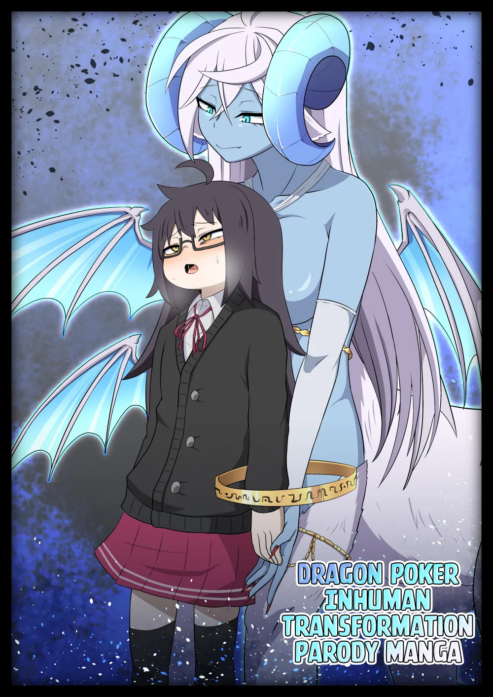 Dragon Poker Inhuman Transformation Parody Manga - Page 12