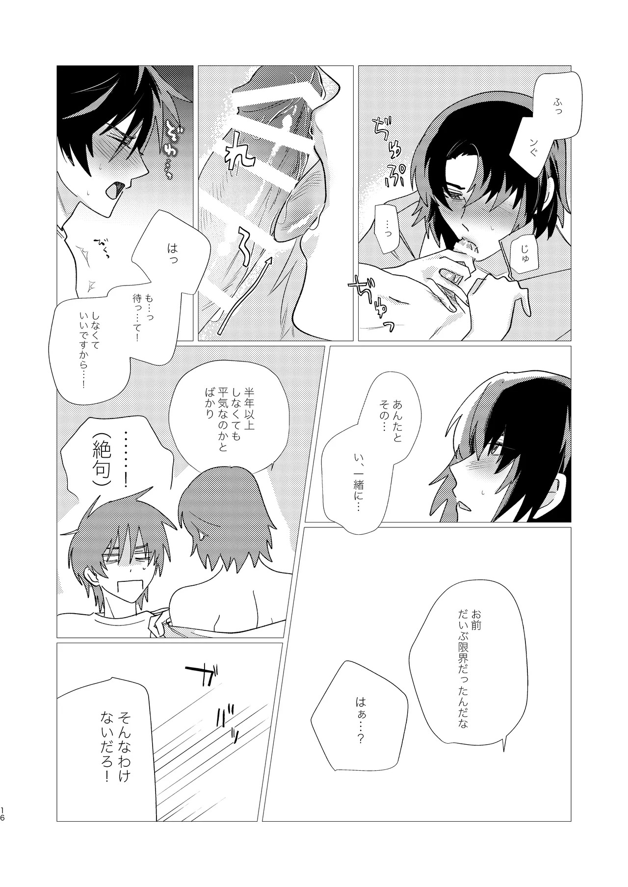 [いぶし貧 (namaGX)] そりゃしたいですよ！ (Gundam Seed Destiny) [Digital] - Page 15