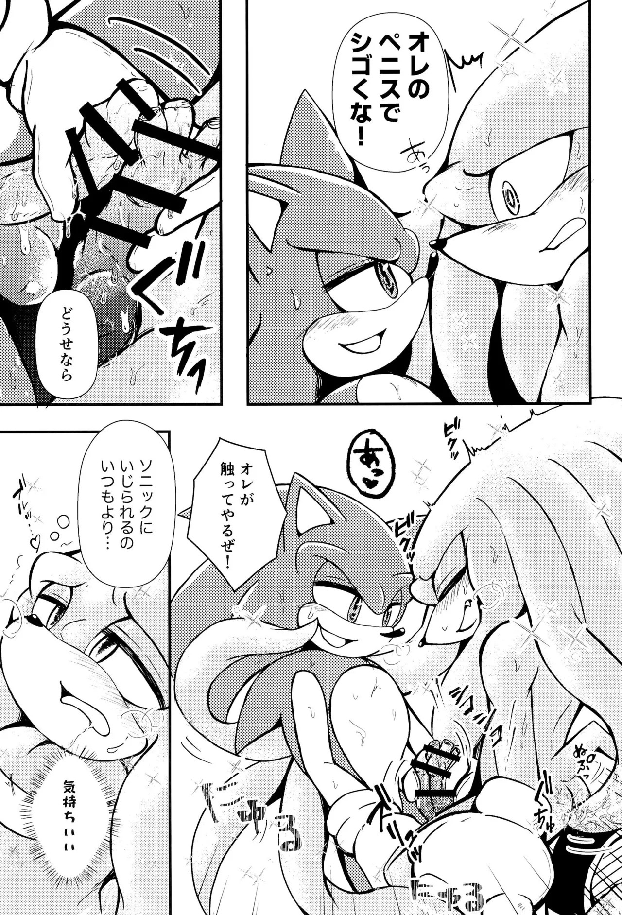 [Great Escape! (kot)] Bousou Quill Overflow! (Sonic the Hedgehog) - Page 15