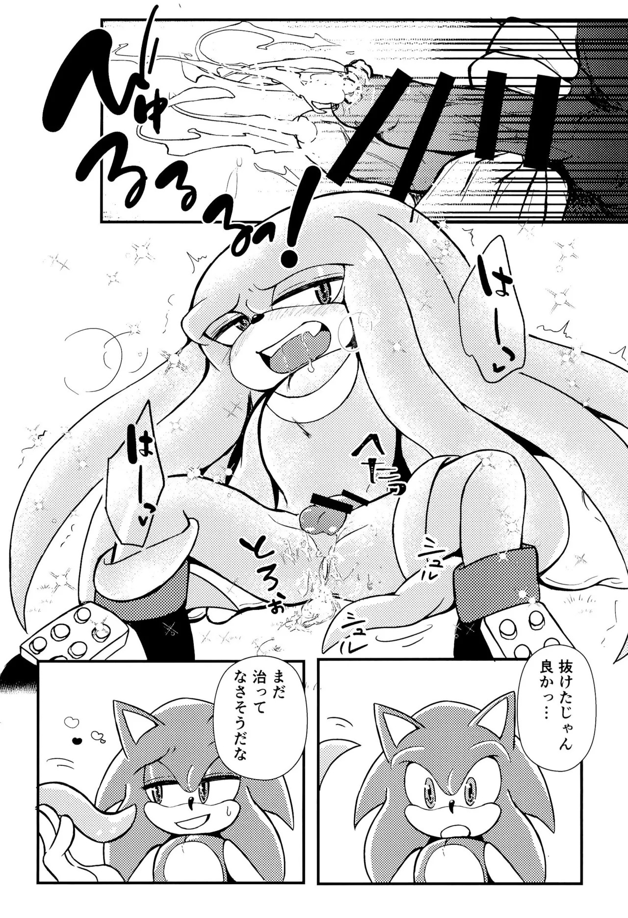[Great Escape! (kot)] Bousou Quill Overflow! (Sonic the Hedgehog) - Page 16