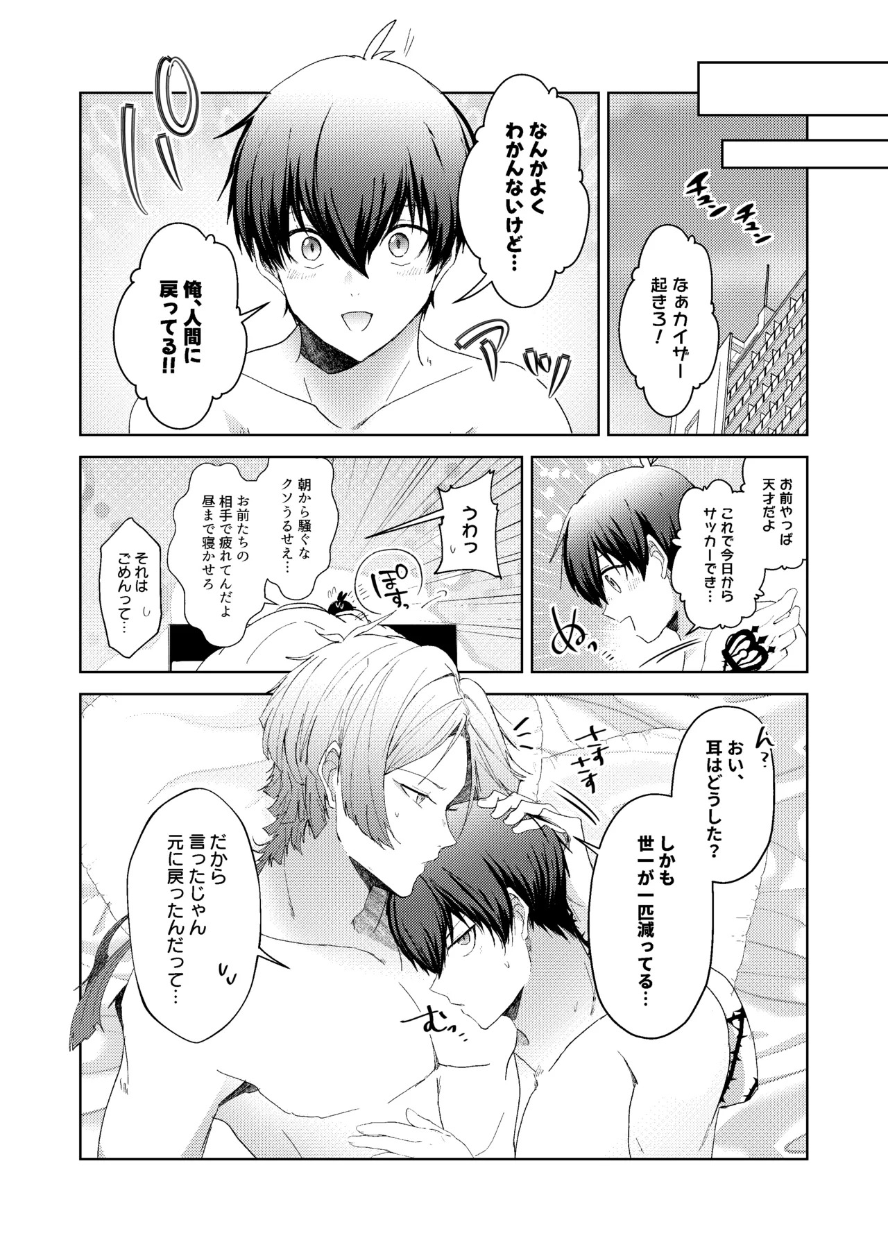 [Hinkouhousei Kazuyo-kun (Kazuyo-kun)] どうぶつマウントバトル (Blue Lock) [Digital] - Page 35