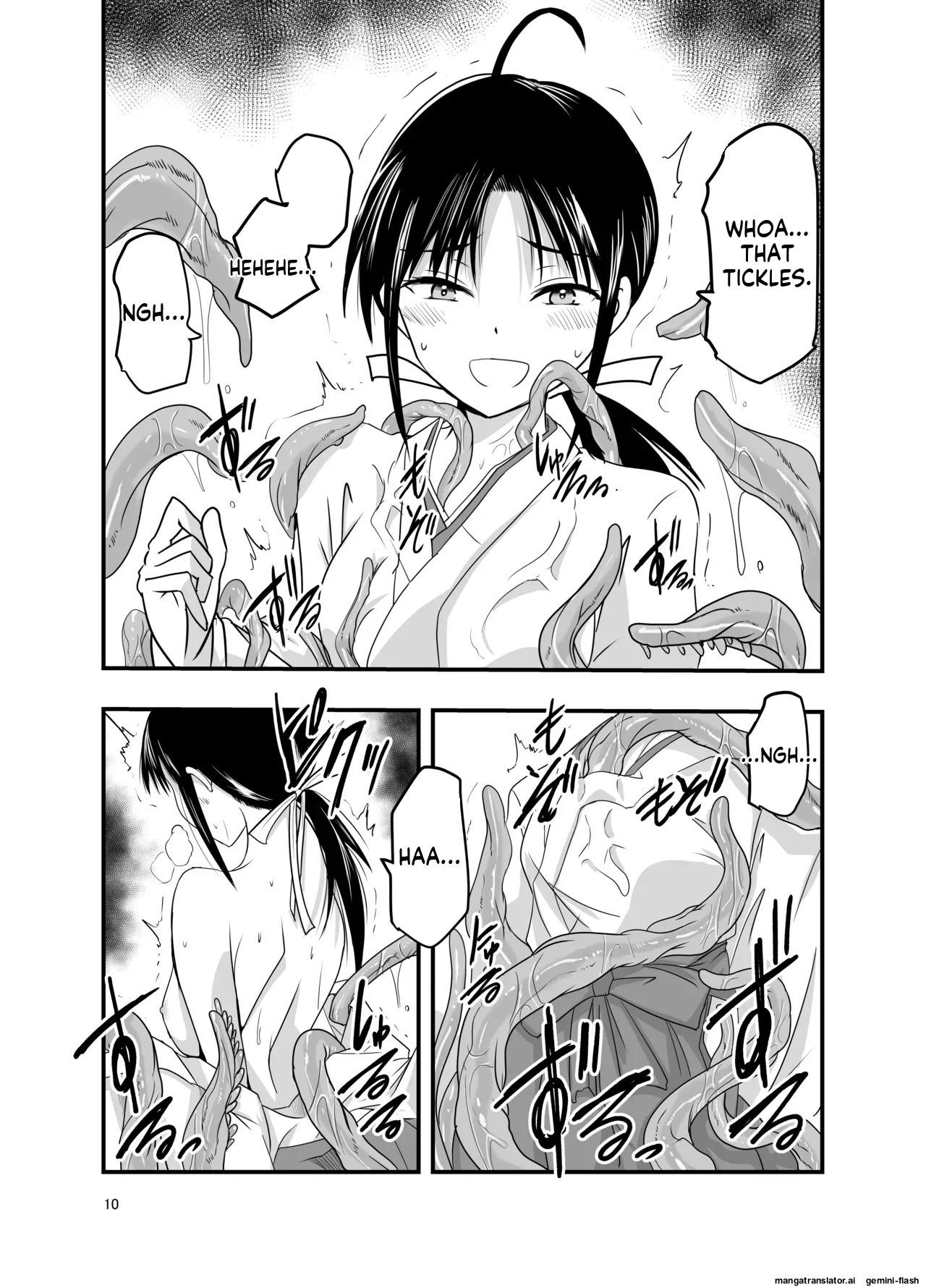 [Adolescense Maru] Shokushu wa Nie ni Wakarasetai! | Tentacles want to make the sacrifice understand! [English] - Page 10