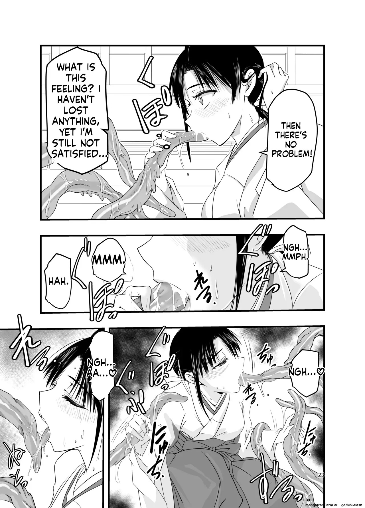 [Adolescense Maru] Shokushu wa Nie ni Wakarasetai! | Tentacles want to make the sacrifice understand! [English] - Page 23