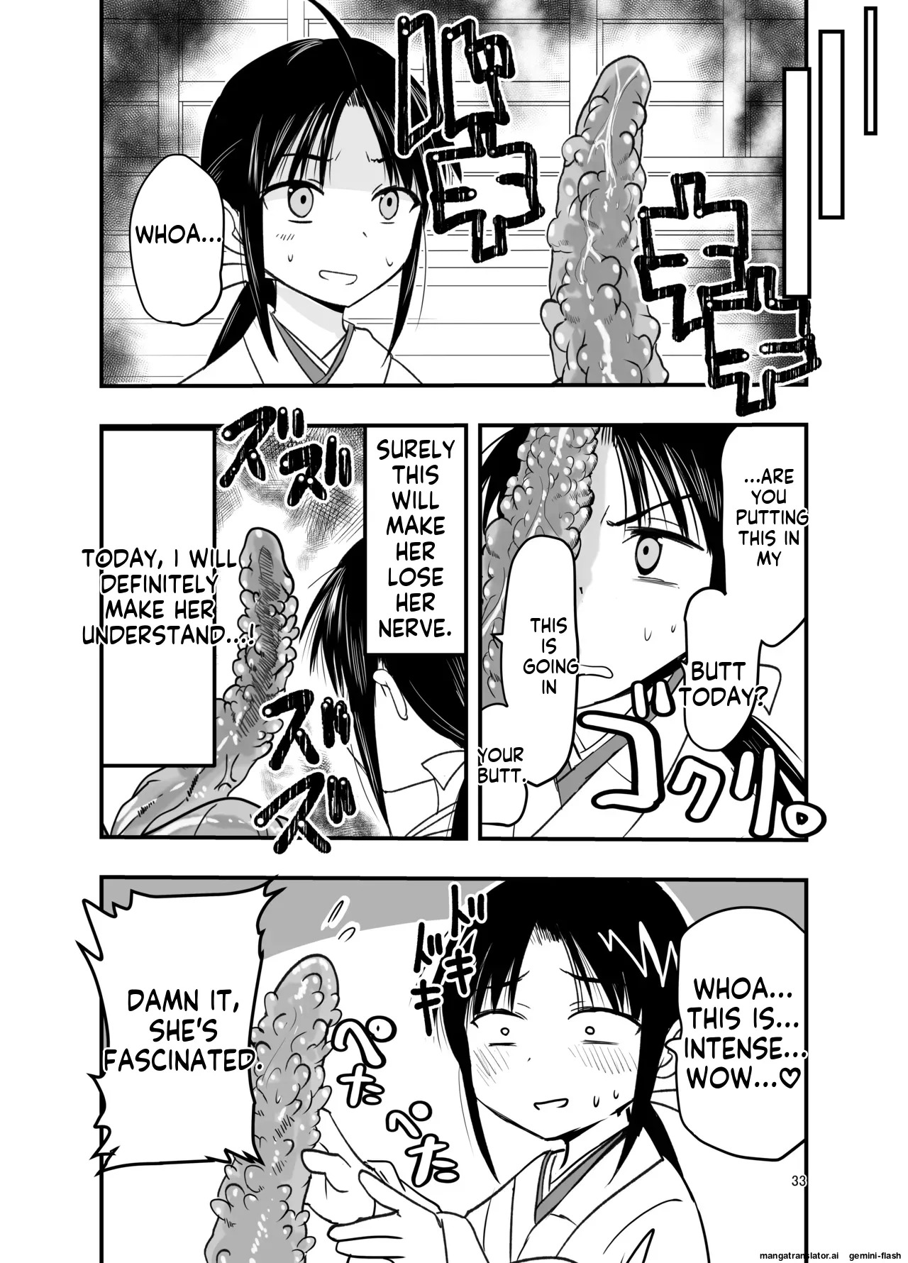[Adolescense Maru] Shokushu wa Nie ni Wakarasetai! | Tentacles want to make the sacrifice understand! [English] - Page 33