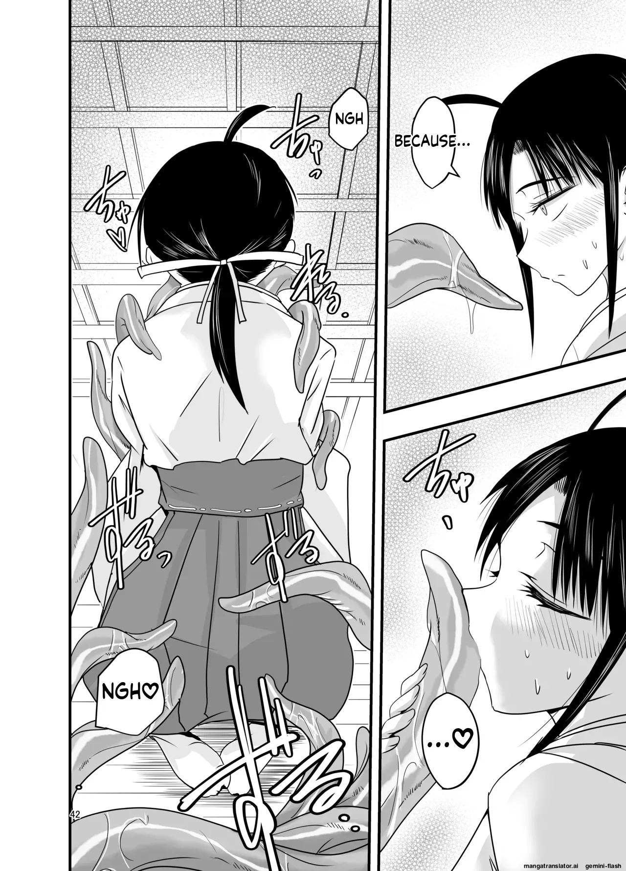 [Adolescense Maru] Shokushu wa Nie ni Wakarasetai! | Tentacles want to make the sacrifice understand! [English] - Page 42