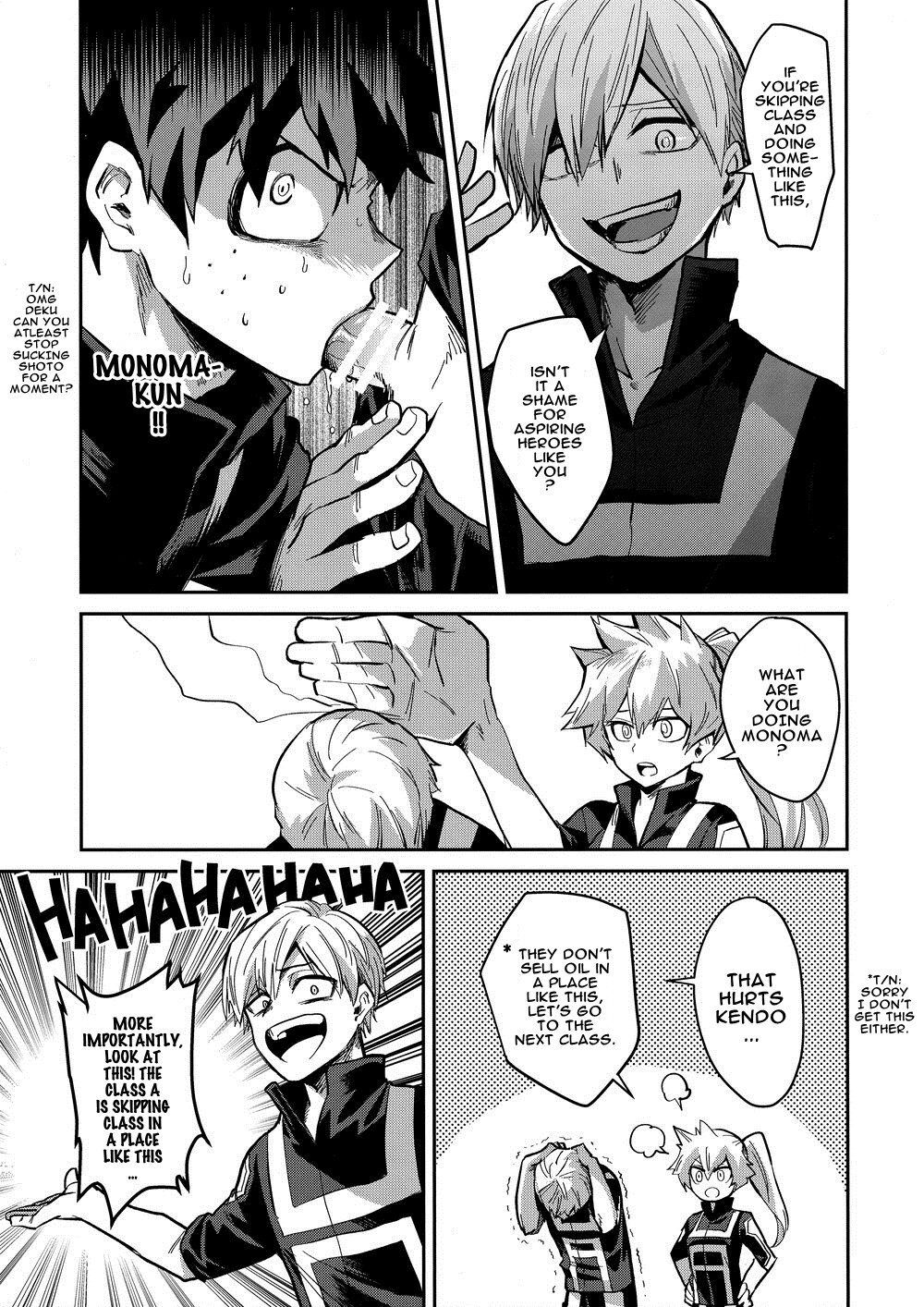 [Negirose (Nao)] Invisible Baby – Boku no Hero Academia dj [ENG] - Page 10
