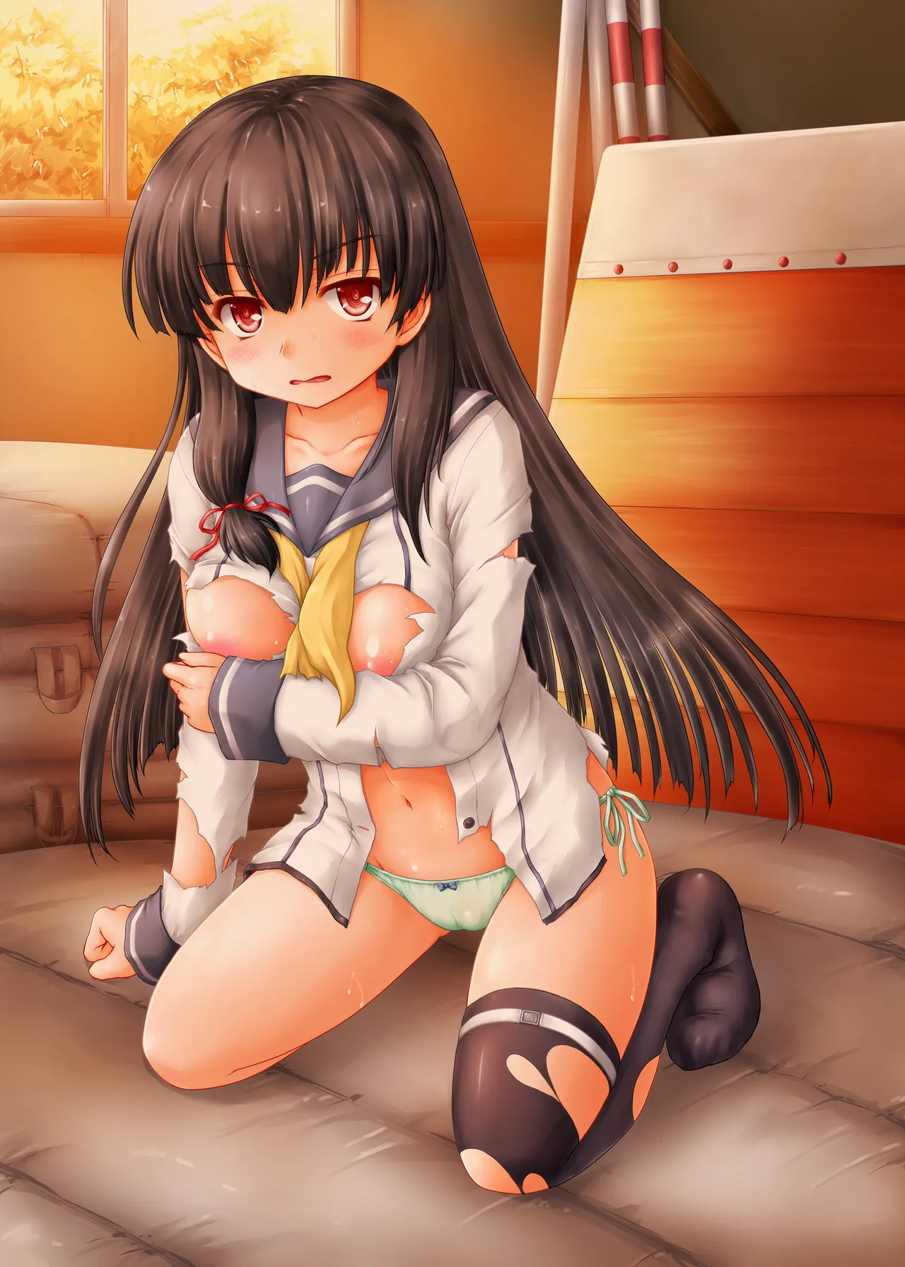 [Newtype Kenkyuujo (Kotowari)] Kanmusu, Yobidashi, Taiiku Souko (Kantai Collection -KanColle-) [Digital] - Page 27