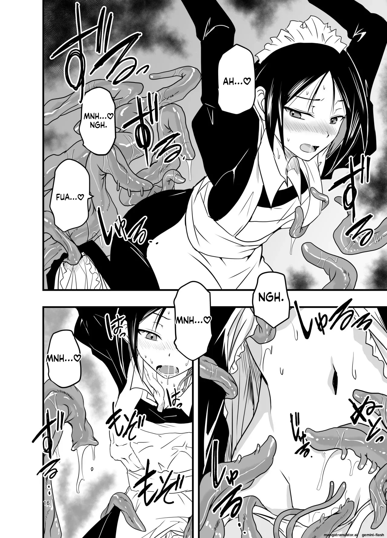 Maid with Tentacle - Page 16