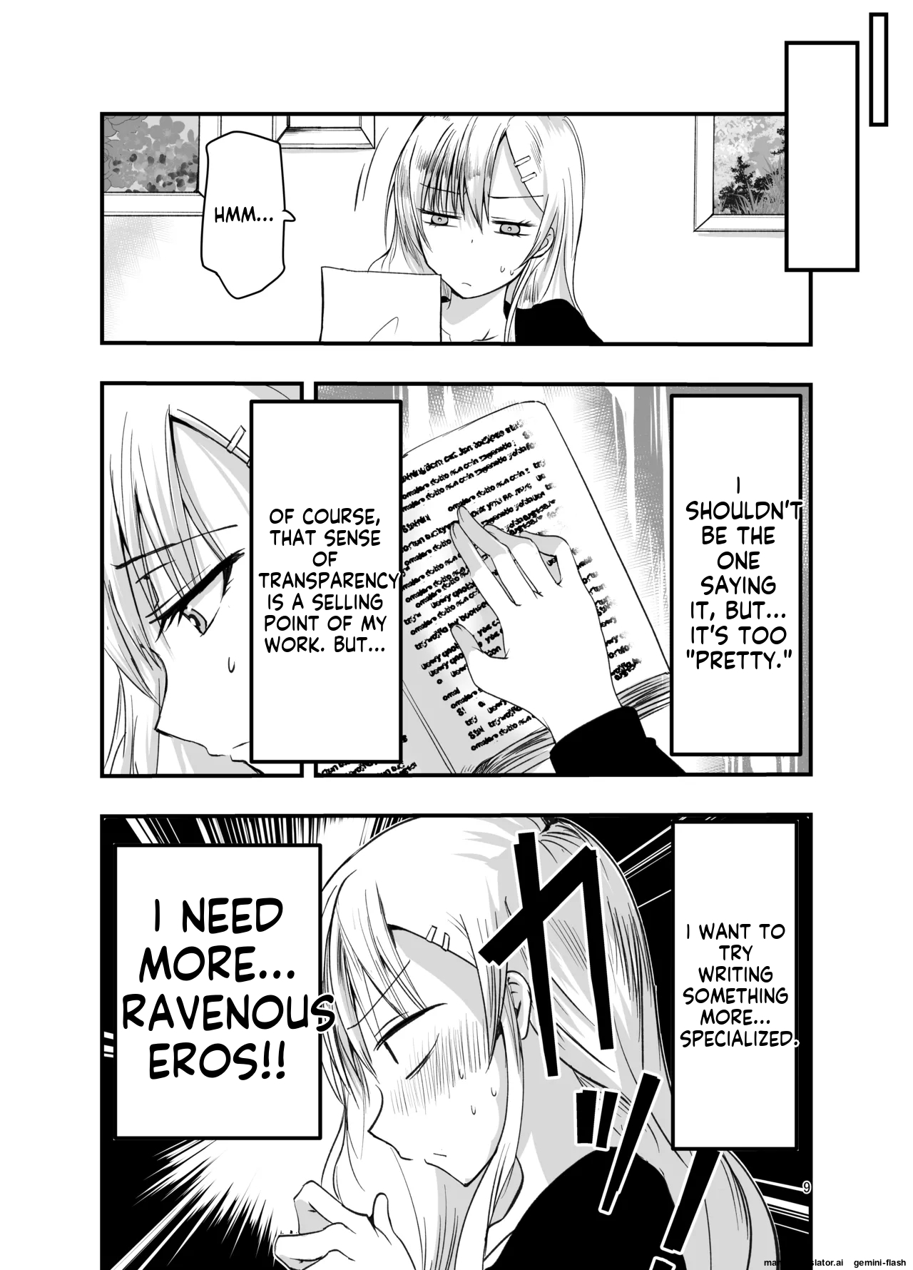 A Novelist Out of Ideas and A Skilled Worker - Page 9