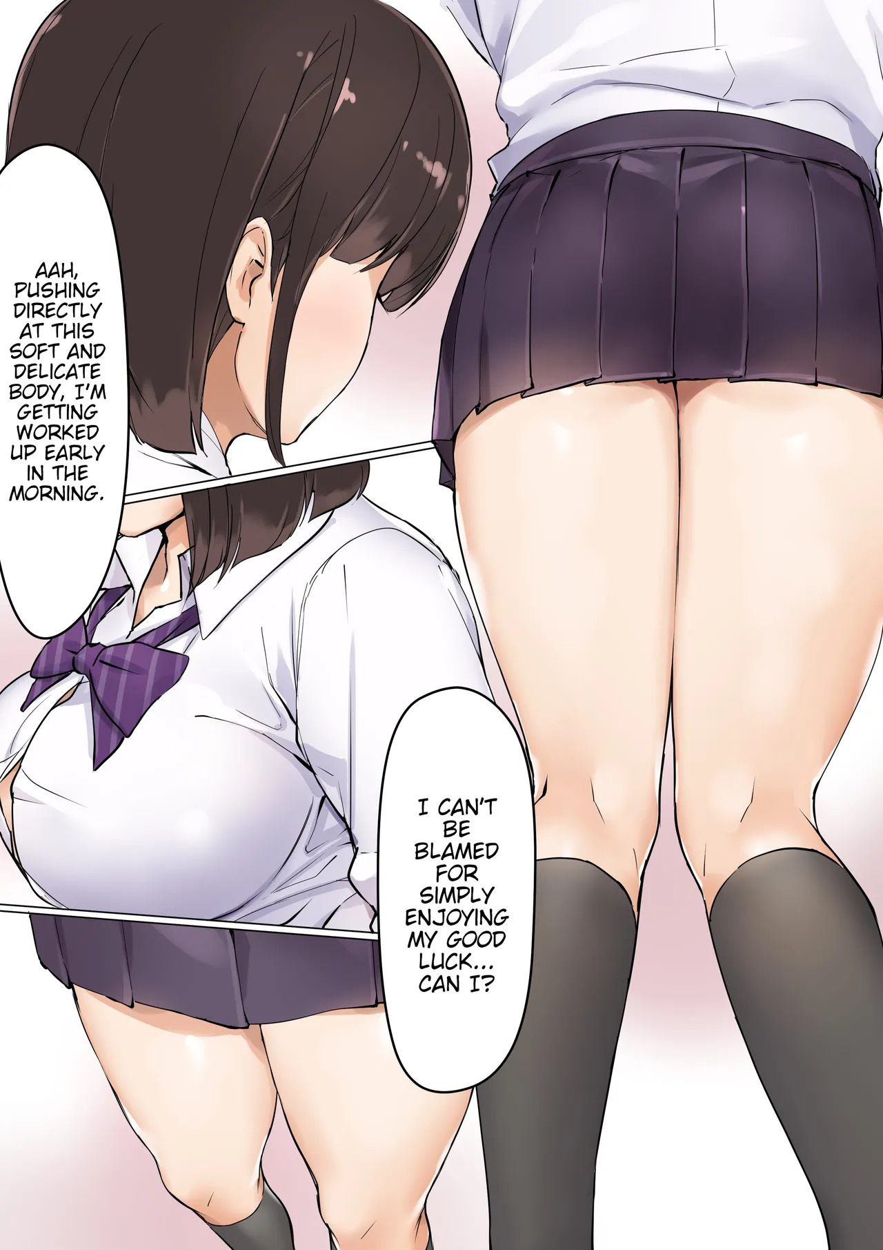 [Asuka Shinozaki] Inran Chijo JK ni Manin Densha de Gyaku Chikan Sareta Ato Hotel de Seigangu ni Sareta | After Being Reverse-Molested on a Crowded Train by a Lewd High School Girl, I Was Used Like a Sex Toy in a Love Hotel. [English] [Poranya] - Page 3