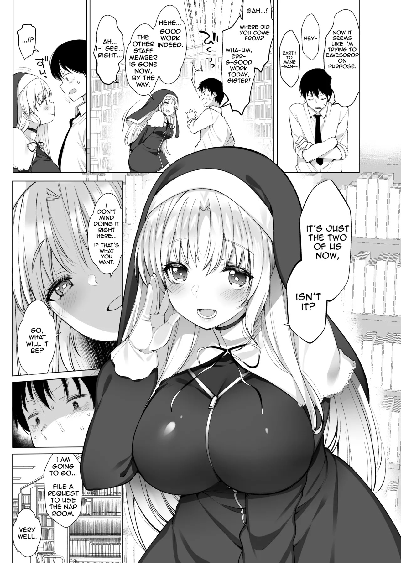 Sister Cleaire no Midara na Himitsu - Sister Claire's Indecent Secret (Sister Cleaire) [English] [Downbad Translations] [Digital] - Page 14