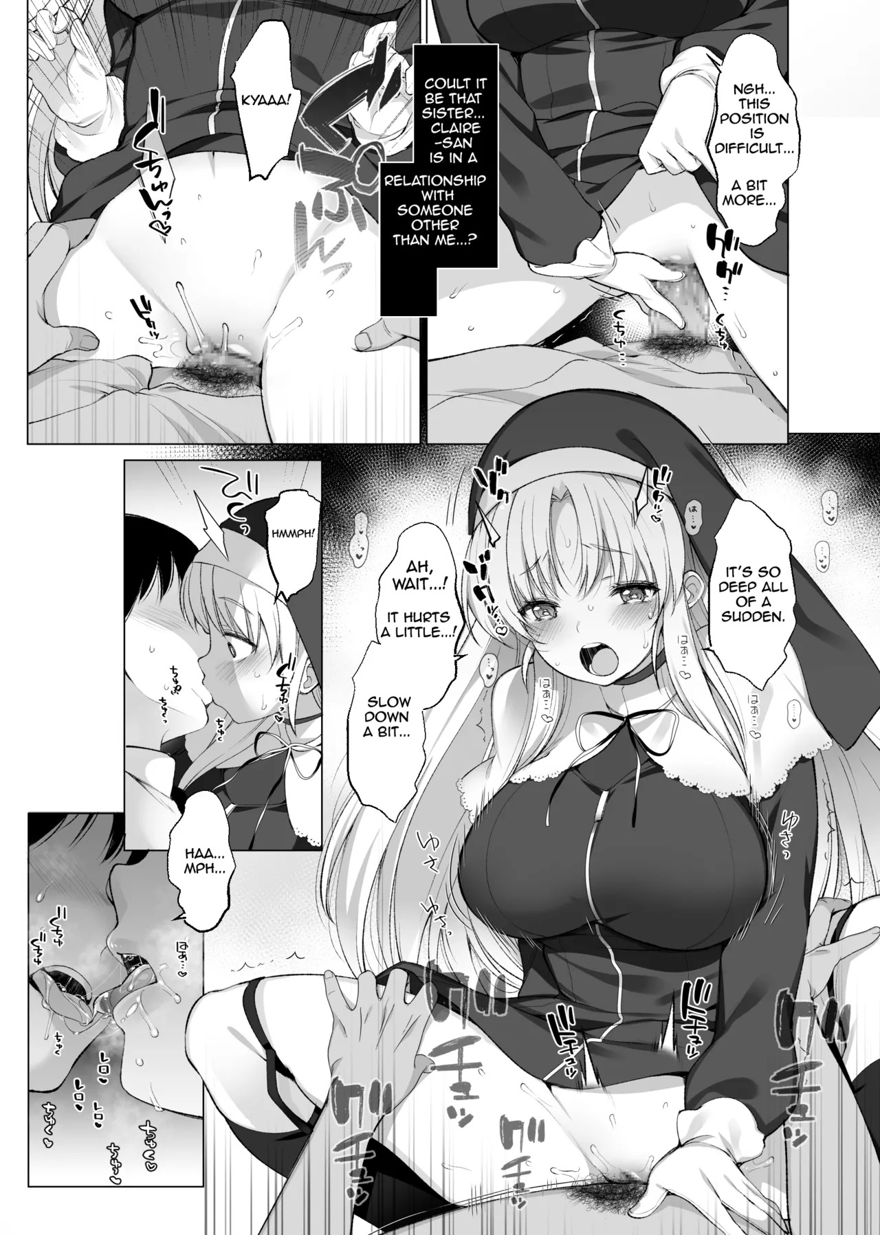 Sister Cleaire no Midara na Himitsu - Sister Claire's Indecent Secret (Sister Cleaire) [English] [Downbad Translations] [Digital] - Page 16
