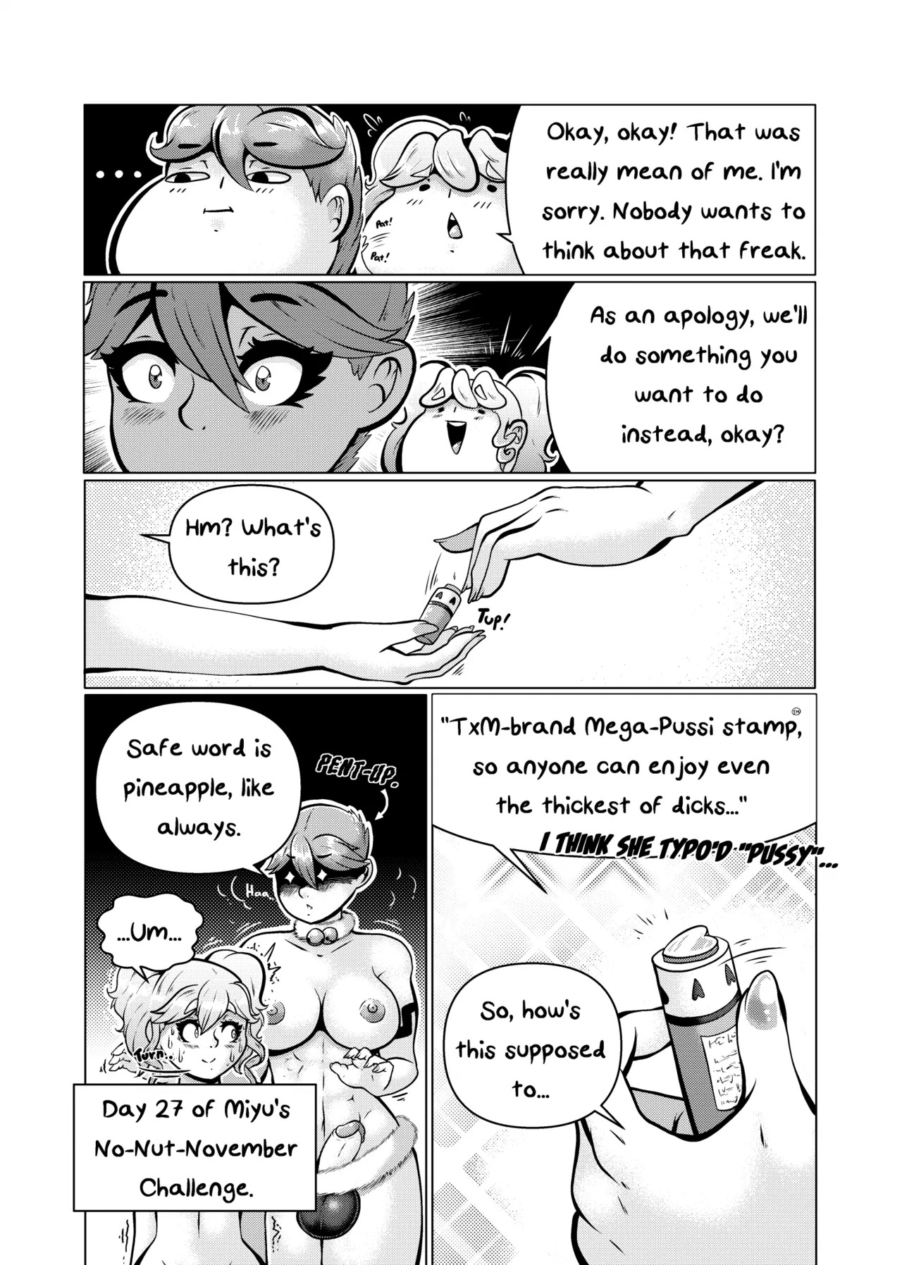 [The Kitty Named Terra (Mae-Mae)] Threesome Therapy: Chapter 4.1 (No Nut November 2025) - Page 28