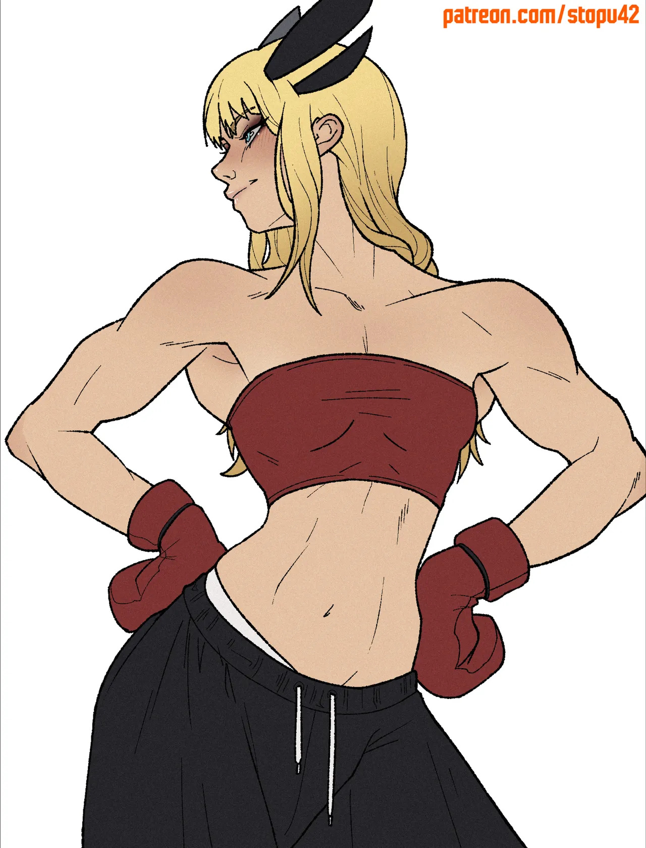 [stopu42] Blonde Blazer, Cammy White, Lilith Aensland, Magik, Nemona and Raven (Patreon) - Page 12