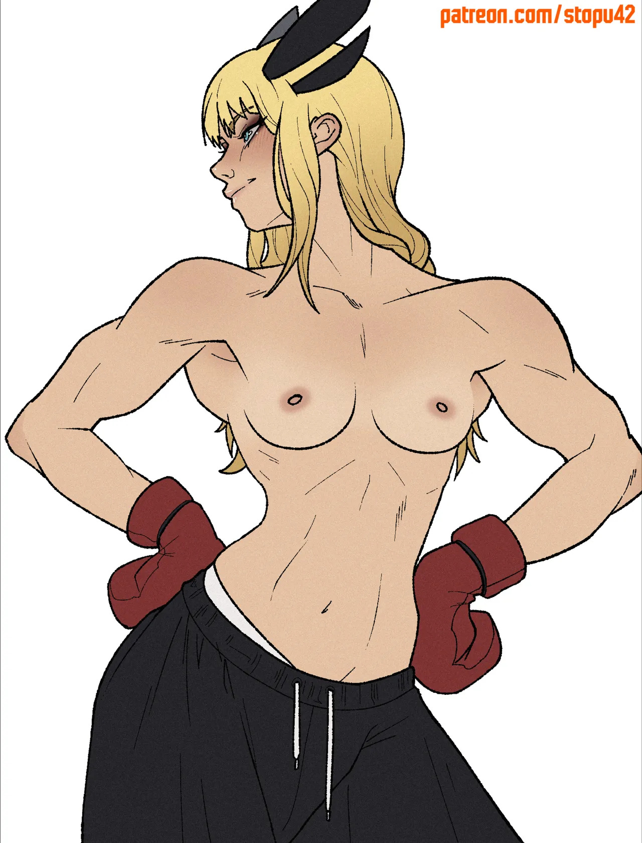 [stopu42] Blonde Blazer, Cammy White, Lilith Aensland, Magik, Nemona and Raven (Patreon) - Page 13