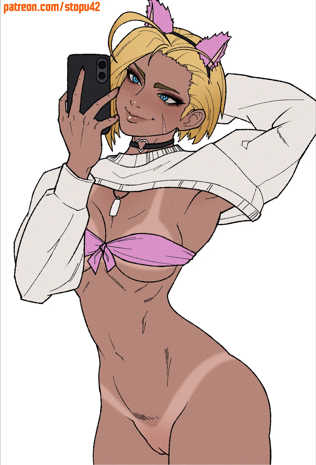 [stopu42] Blonde Blazer, Cammy White, Lilith Aensland, Magik, Nemona and Raven (Patreon) - Page 5
