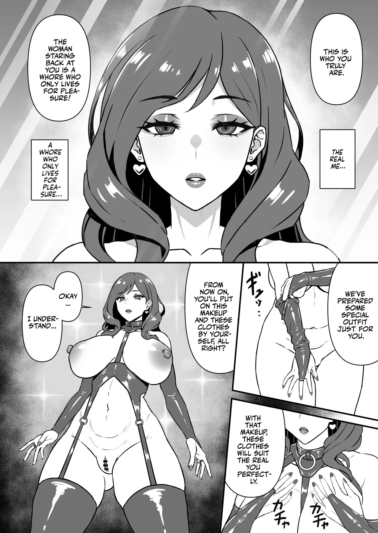 [Karino Keshouhin (Karino Teru)] Hitozuma Kairou ~Danna Omoi no Hitozuma wa Saimin de Midara na Fuuzokujou e Kawarihateru~ | Married Woman Rebrand [English] [Team Rabu2] [Digital] - Page 7