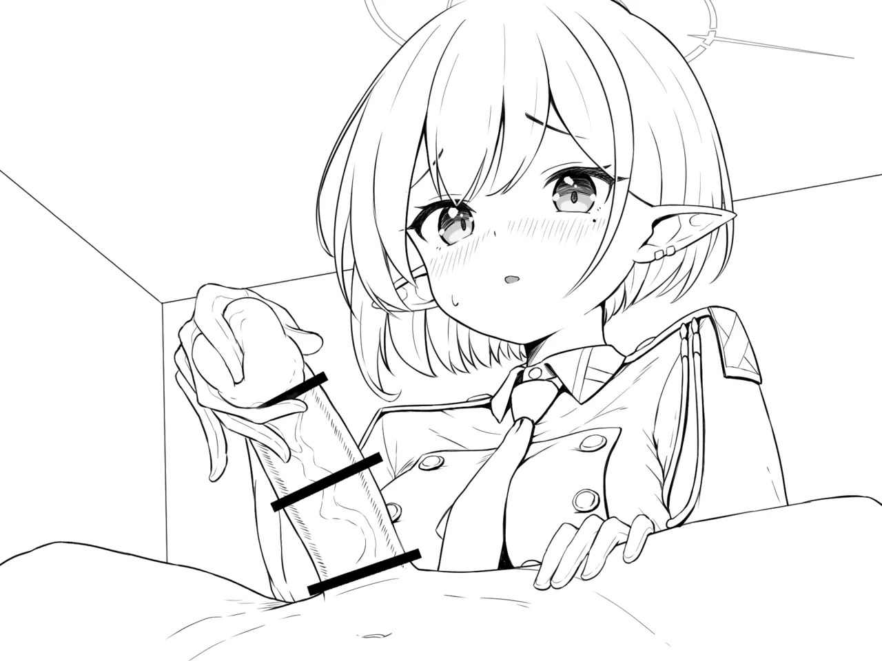 [神戸ナギ] アオイ 手コキ (ブルーアーカイブ) - Page 42