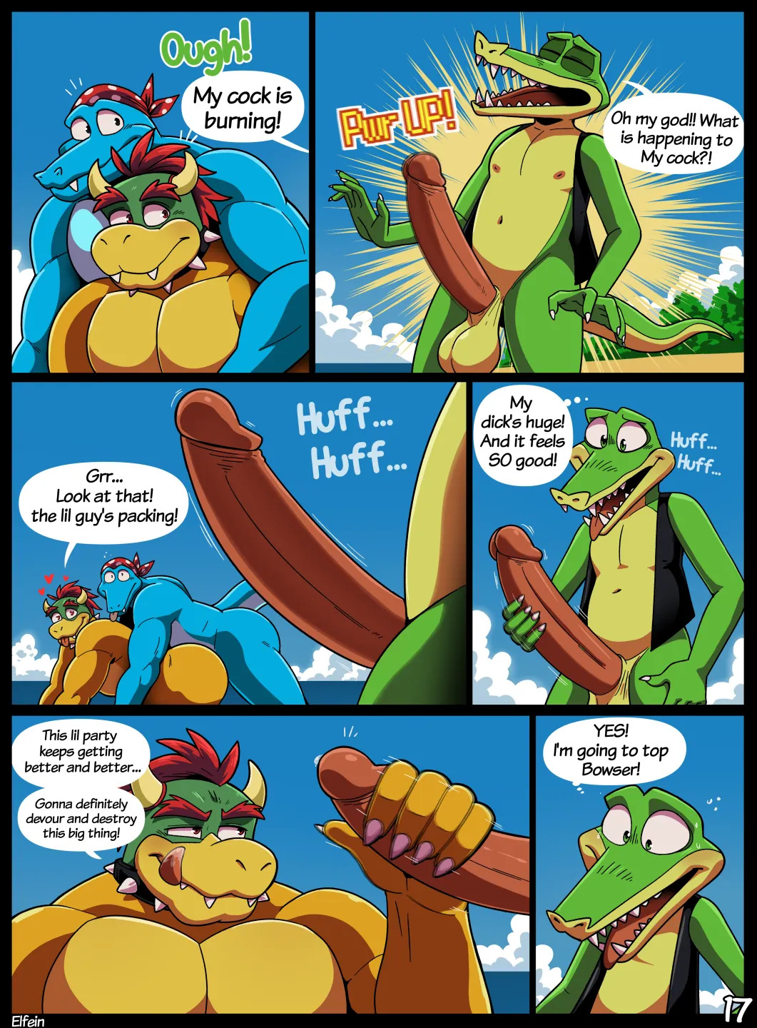 [Elfein] BOWSER Krocodile Kountry [Eng] - Page 18