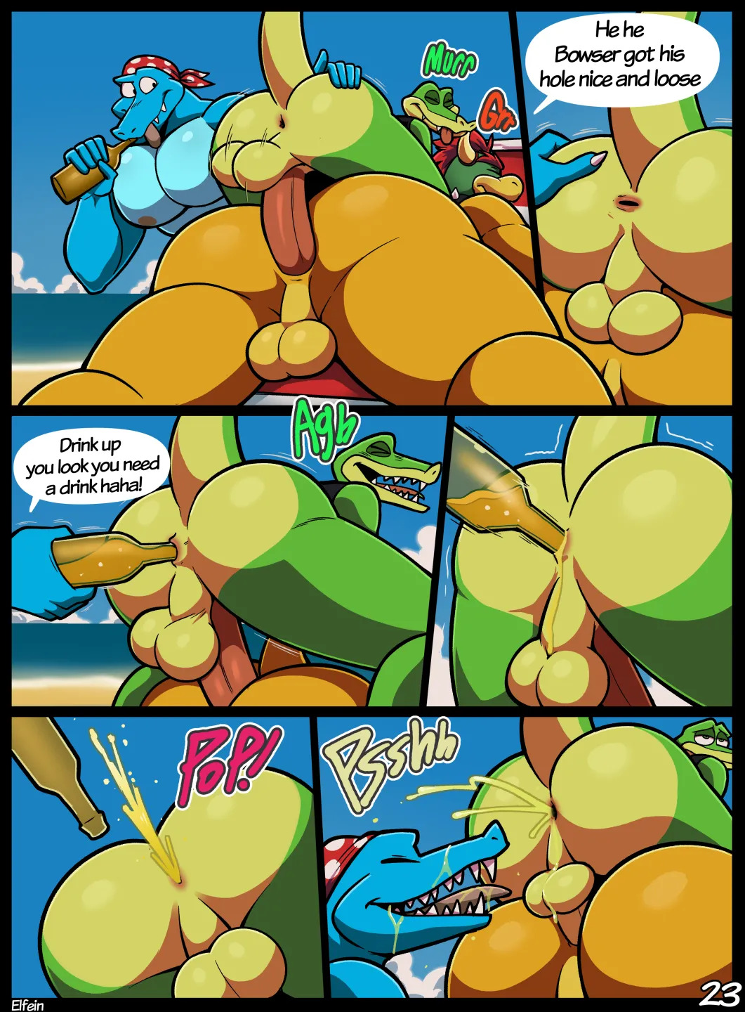 [Elfein] BOWSER Krocodile Kountry [Eng] - Page 24