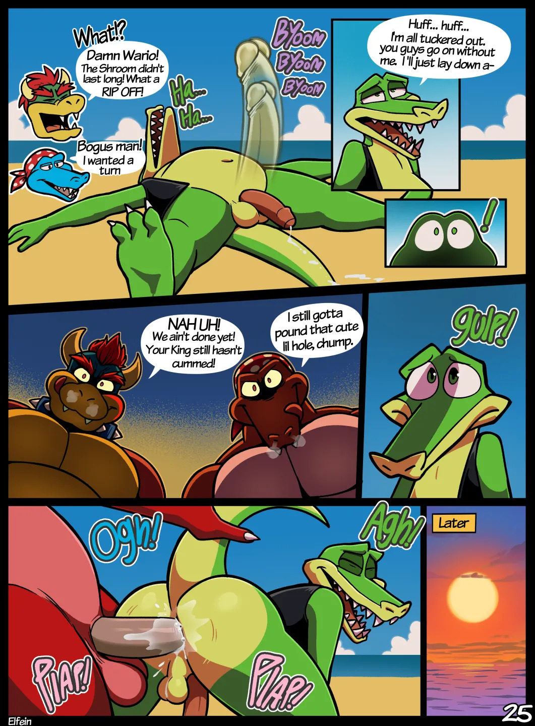 [Elfein] BOWSER Krocodile Kountry [Eng] - Page 25