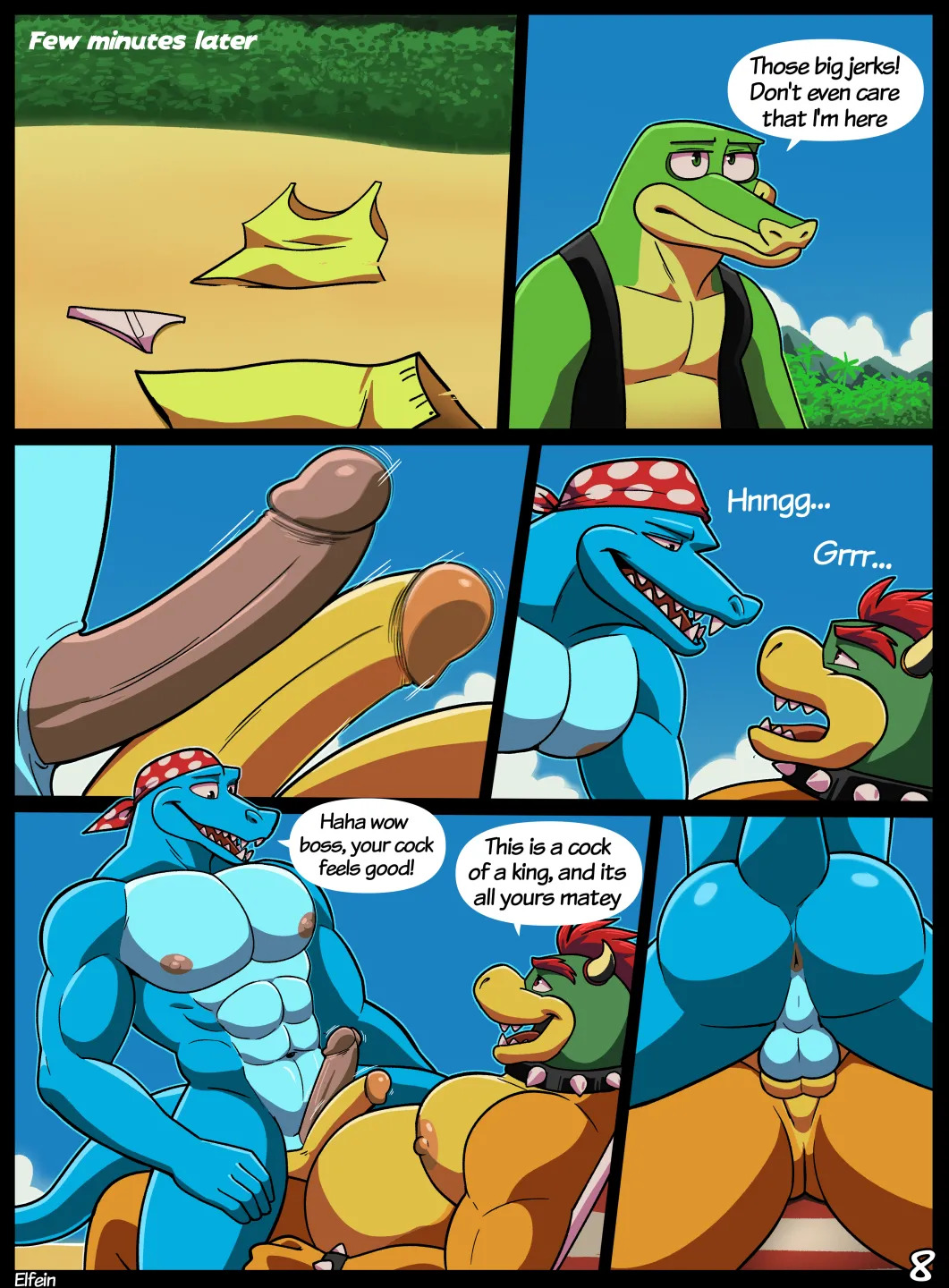[Elfein] BOWSER Krocodile Kountry [Eng] - Page 9