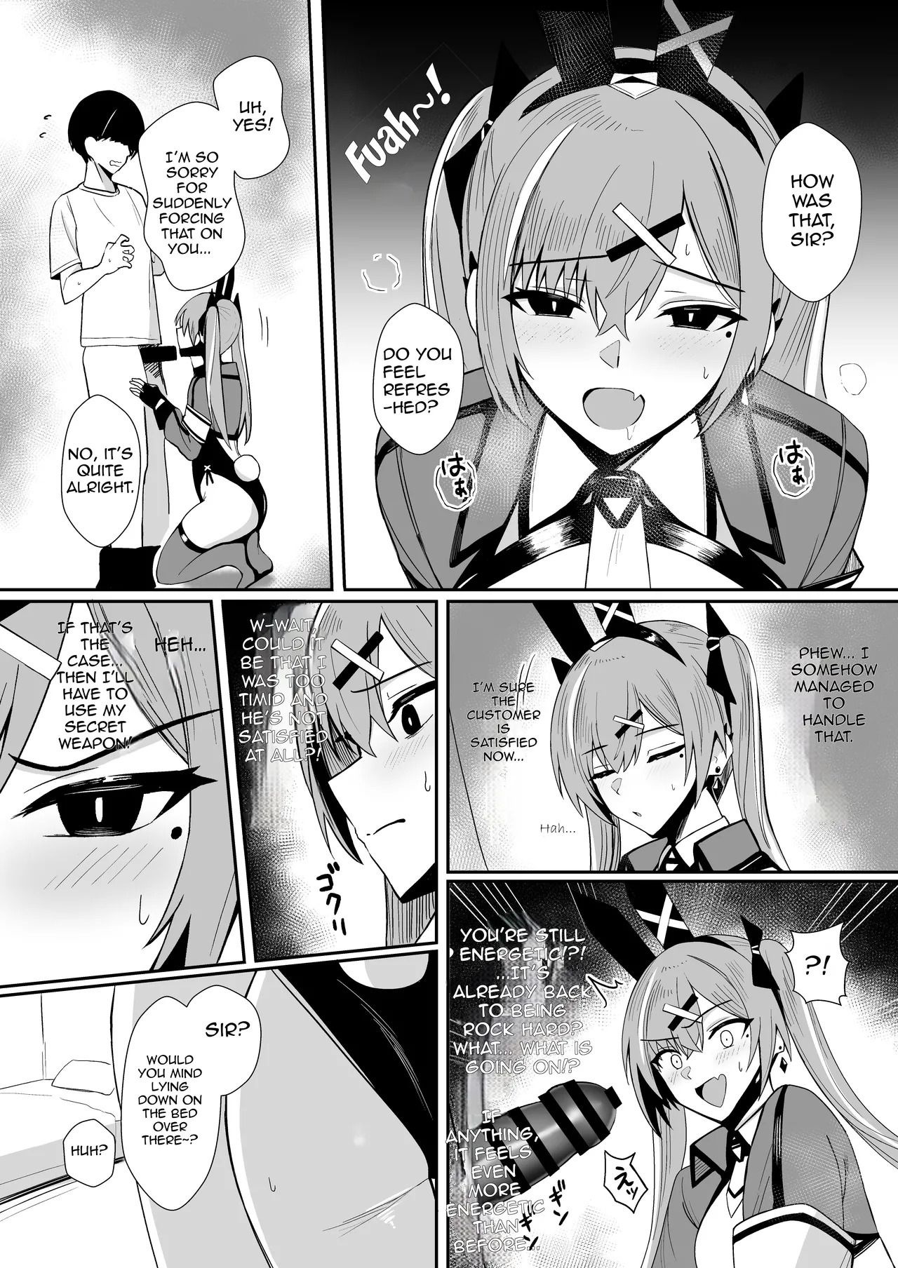 [HoneyRoad (Bee Doushi)] Haitatsu Bunny Girl to Service Ecchi 4 - Delivery Bunny Girl [English] [Digital] - Page 16