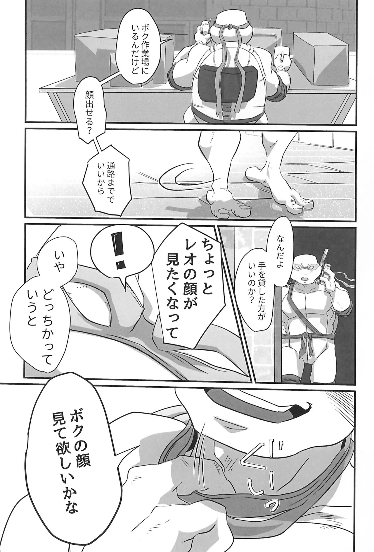 (TOKYO FES Jan 2026) [7 chaka 8 chaka (Takenokame)] Switch (Teenage Mutant Ninja Turtles) - Page 5