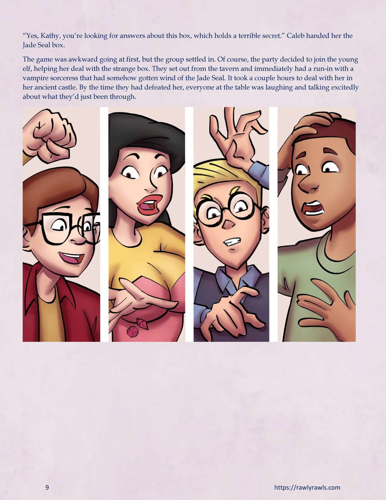 [SeventeenSam, RawlyRawls and CrazyDorian] Inevitable 15 - Page 9